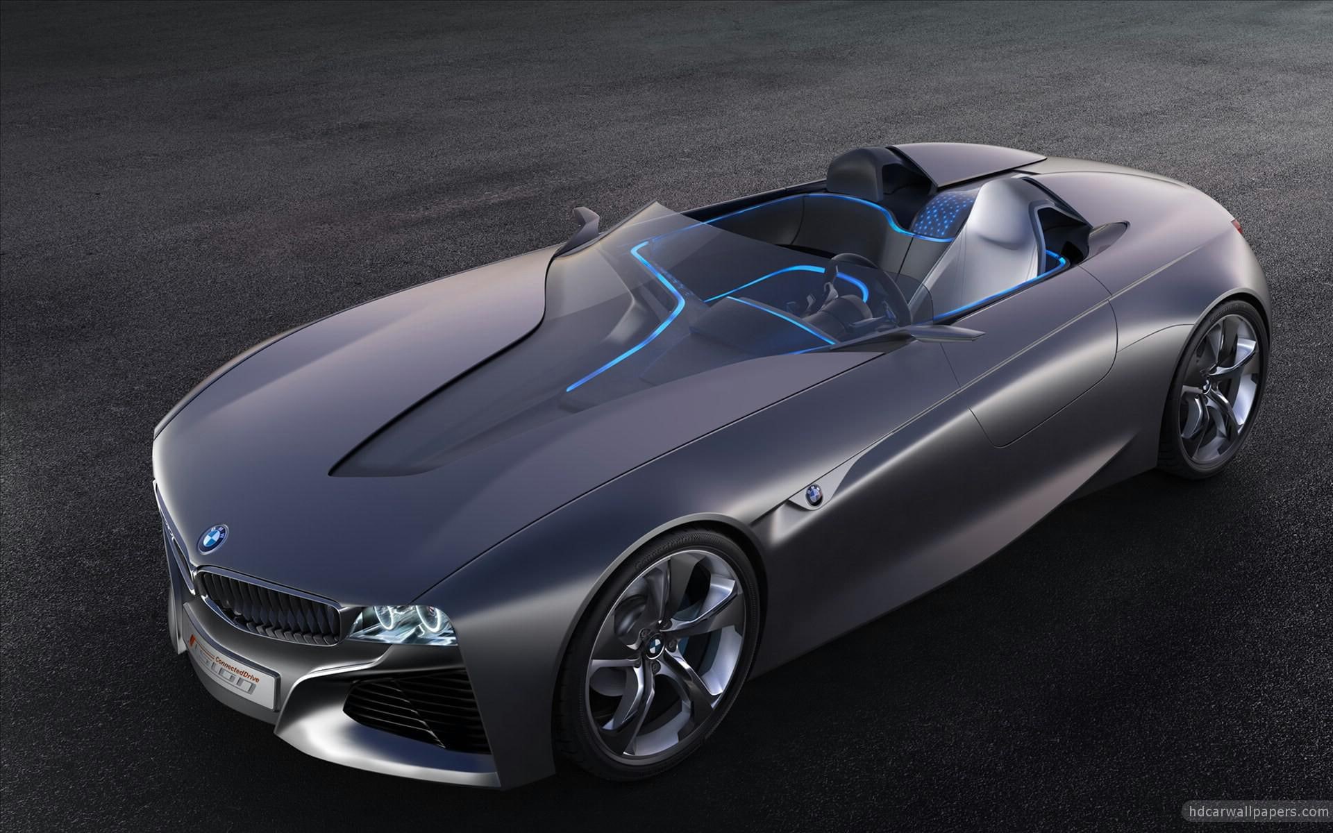 roadster, vision, black, 2011, 1080P, connected, concept, drive, bmw, cars, HD Wallpaper