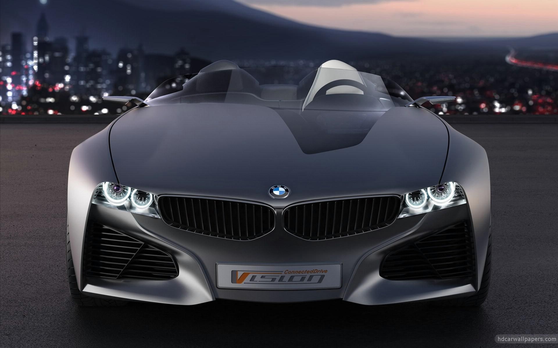 drive, concept, 2011, car, luxury, 1080P, connected, cars, bmw, vision, grey, HD Wallpaper