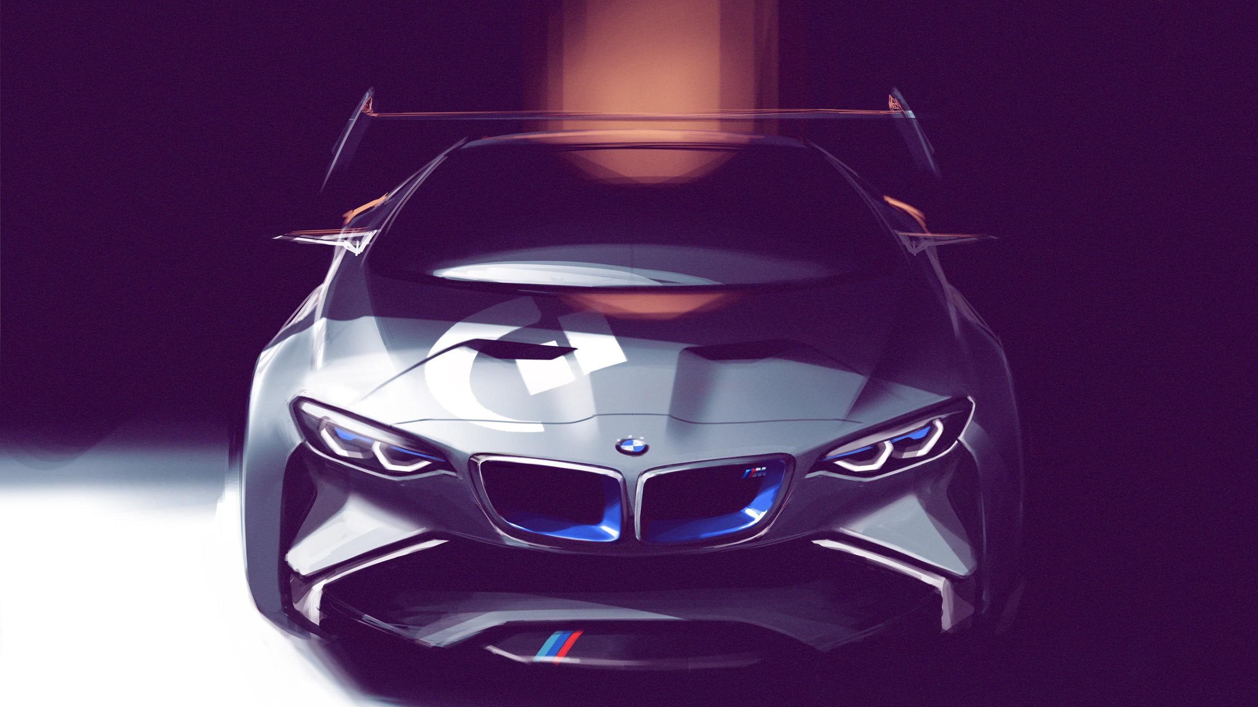 turismo3, vision, car, turismo, cars, gran, 2K, gray, bmw, HD Wallpaper
