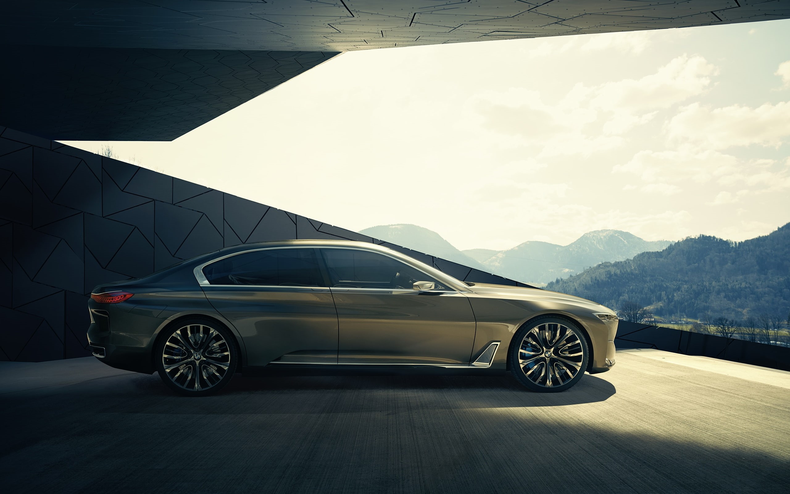 2K, concept, limousine, bmw vision, luxury cars, bmw, vision, luxury, HD Wallpaper