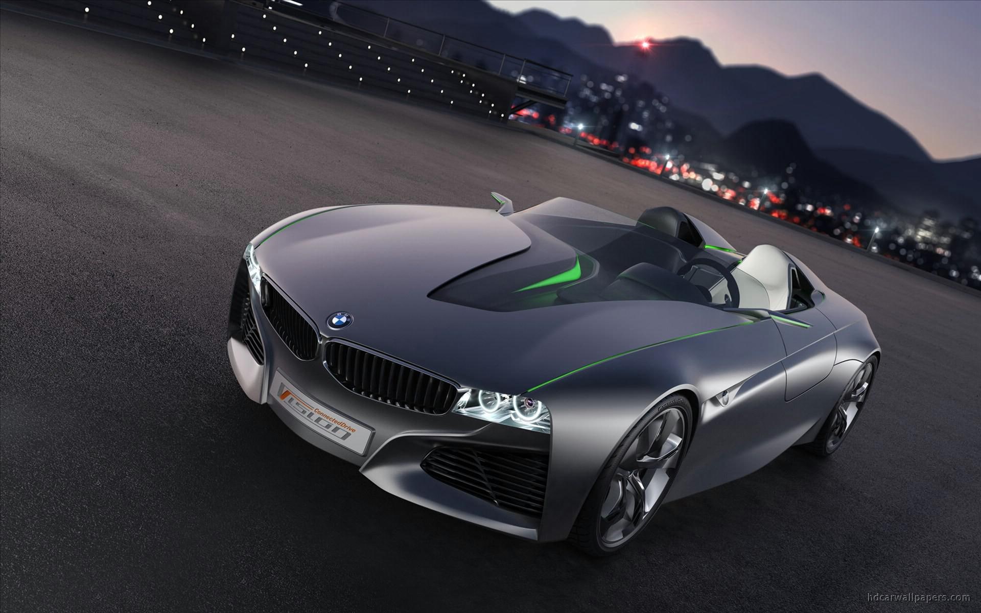 coupe, bmw, vision, 2011, concept, cars, drive, 1080P, connected, silver, convertible, HD Wallpaper