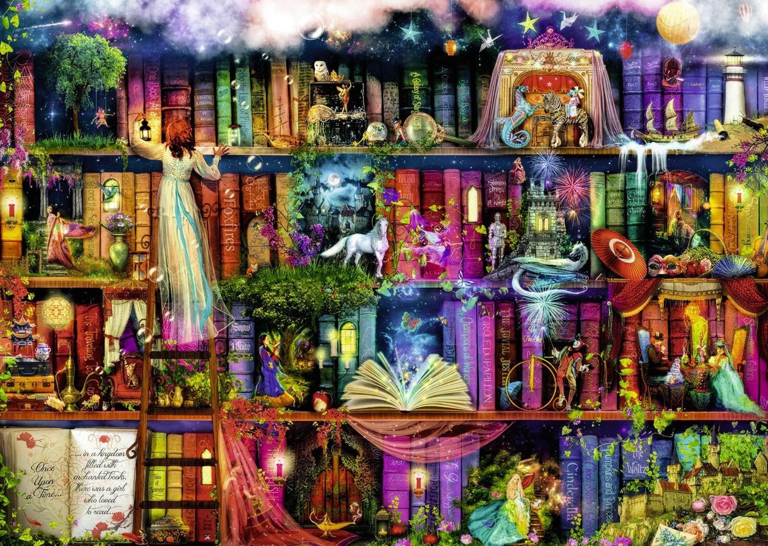 no people, sale, collection, art, library, retail, creativity, store, market, multi colored, pretty, art and craft, retail display, fantasy, 720P, representation, HD Wallpaper