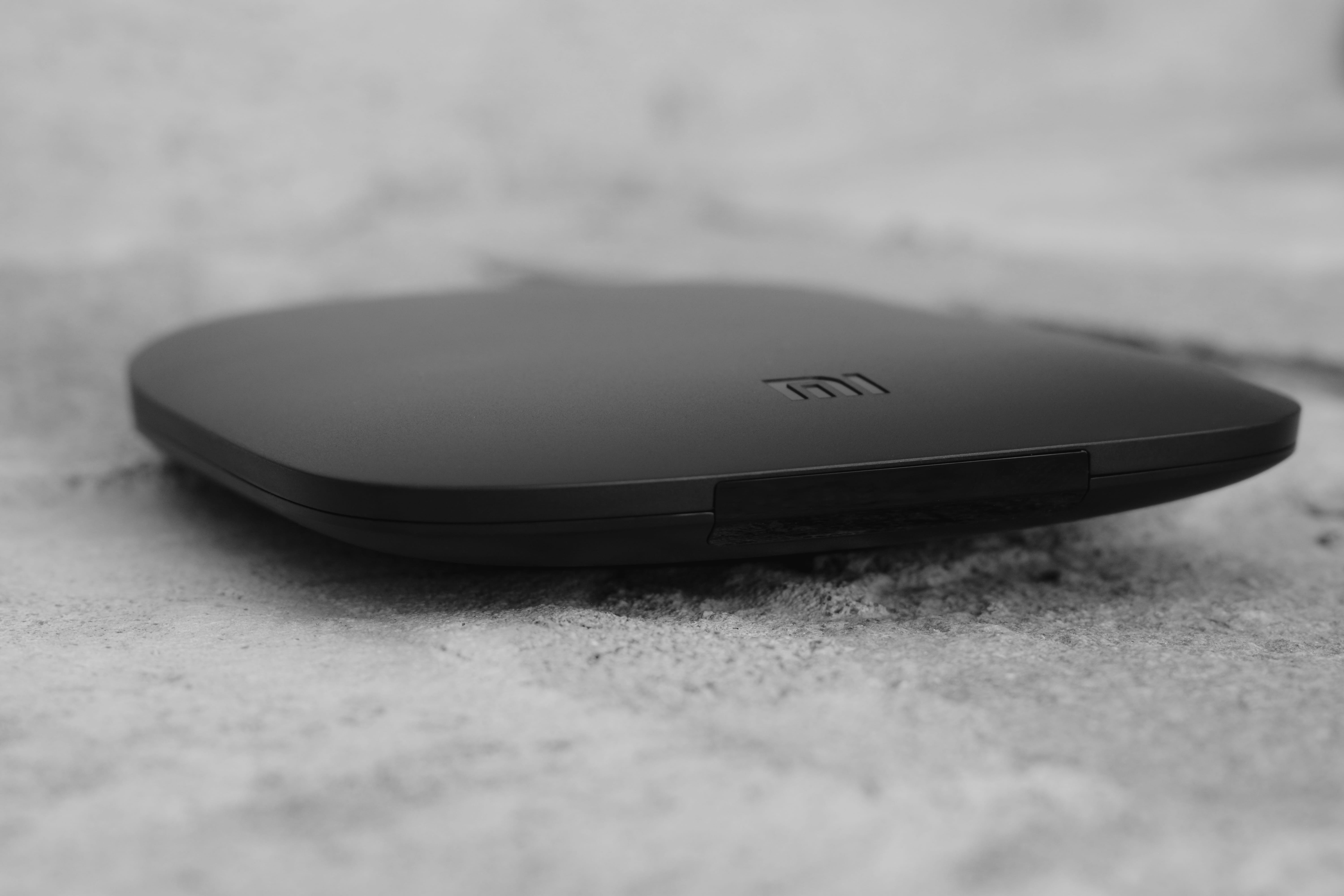 5K, table, close-up, white color, gadgets, plastic, black and white, telecommunications equipment, gadget, focus on foreground, single object, mi, box, HD Wallpaper