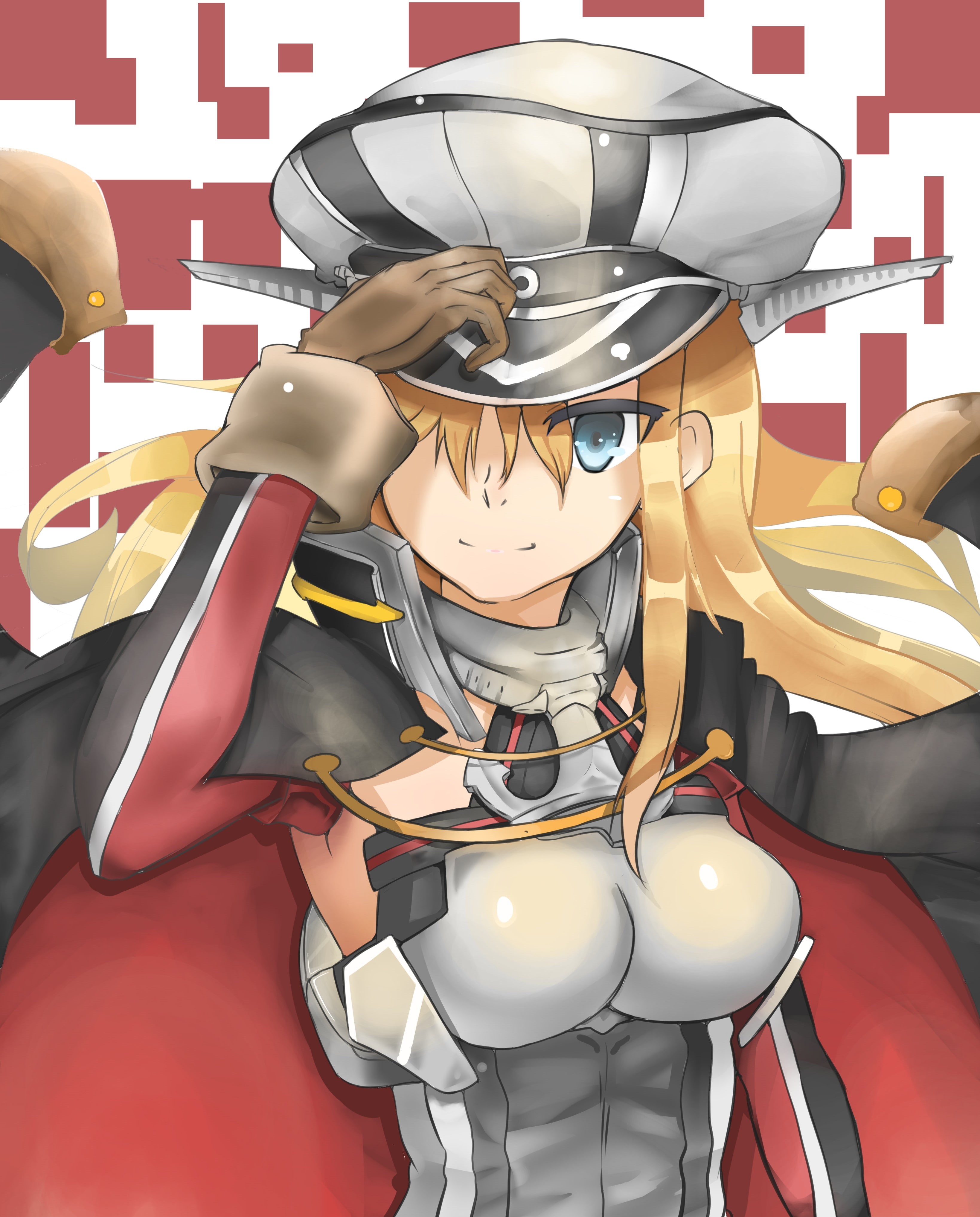 anime girls, Kantai Collection, anime, 4K, Bismarck (KanColle), Phone HD Wallpaper