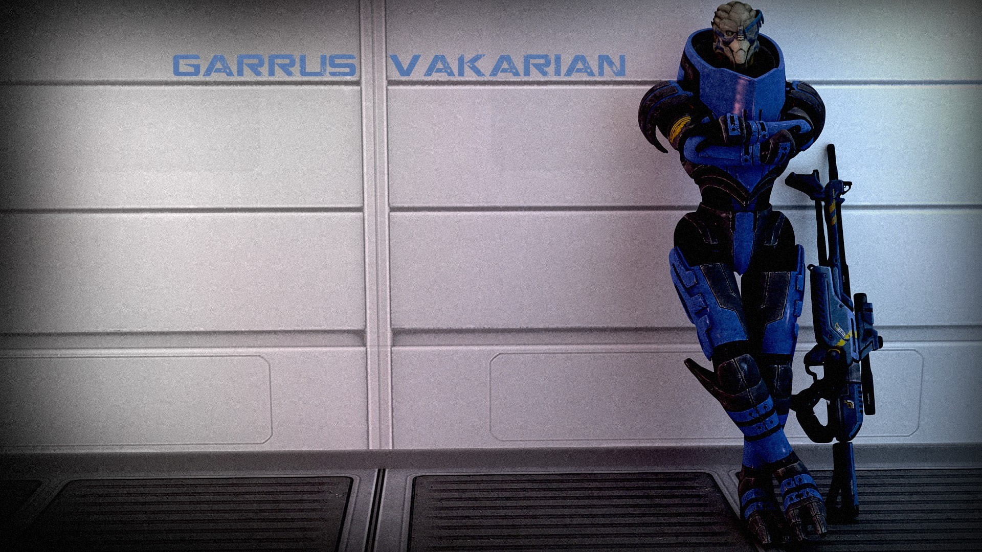 1080P, Mass Effect, Garrus Vakarian, HD Wallpaper