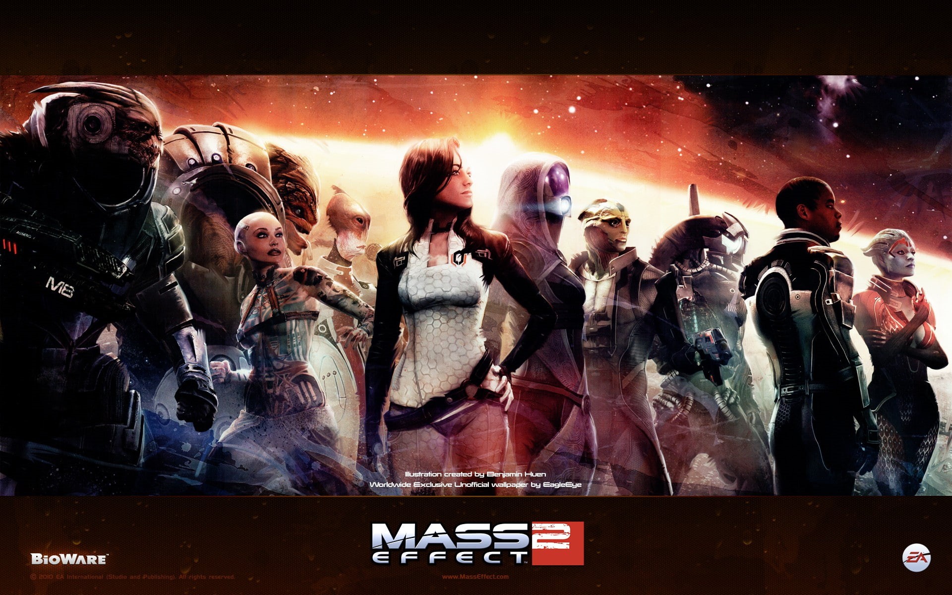 video games, Mass Effect, 1080P, Mass Effect 2, HD Wallpaper