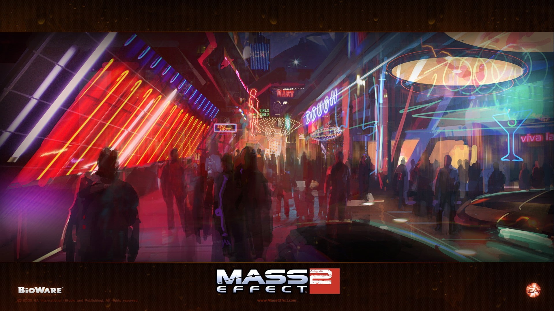 1080P, video games, Mass Effect 2, Mass Effect, HD Wallpaper