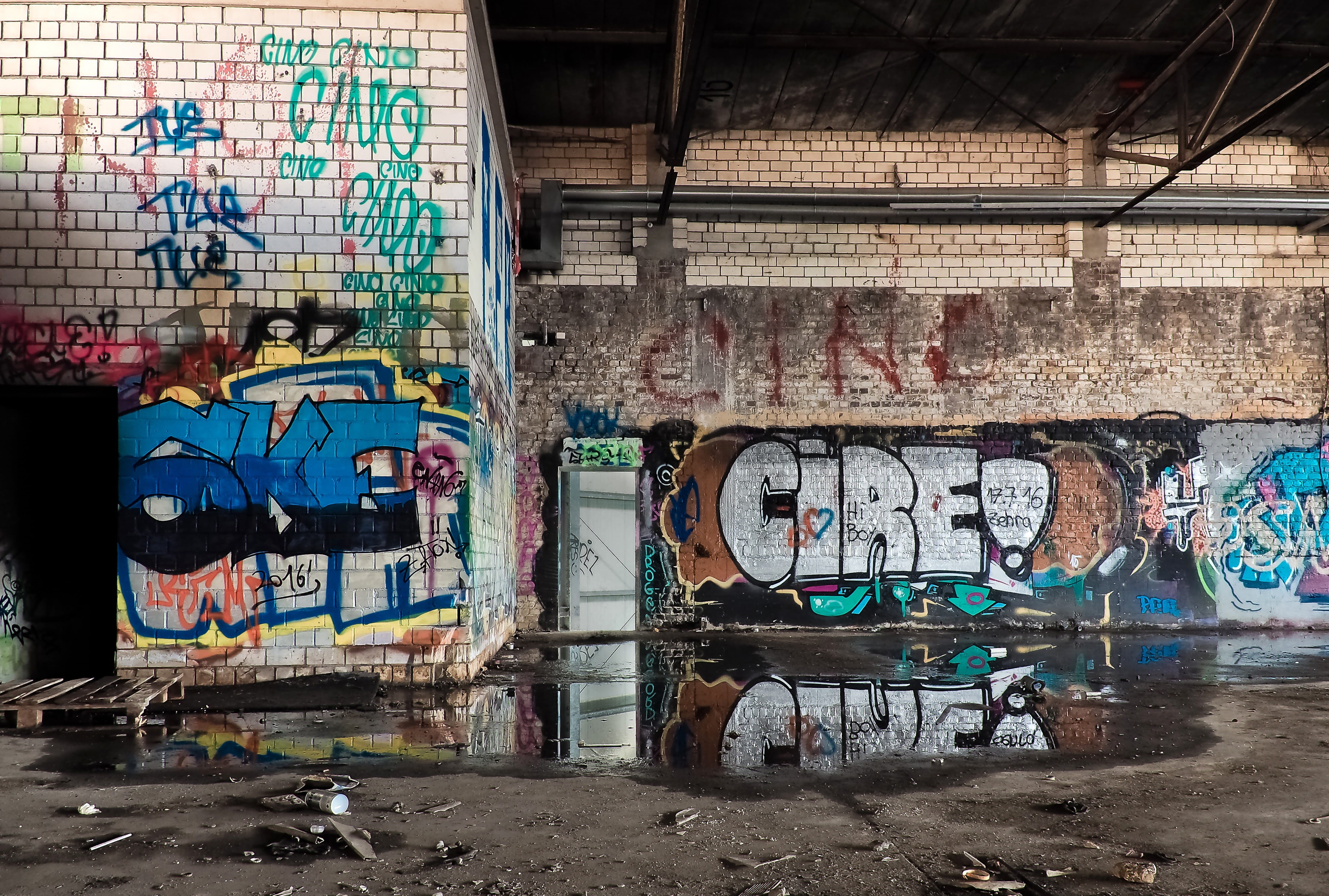 industrial plant, creativity, iron, messy, broken, room, neglected, empty, Rooms, forget, old factory, mural, atmosphere, building exterior, creepy, Lost, HD Wallpaper