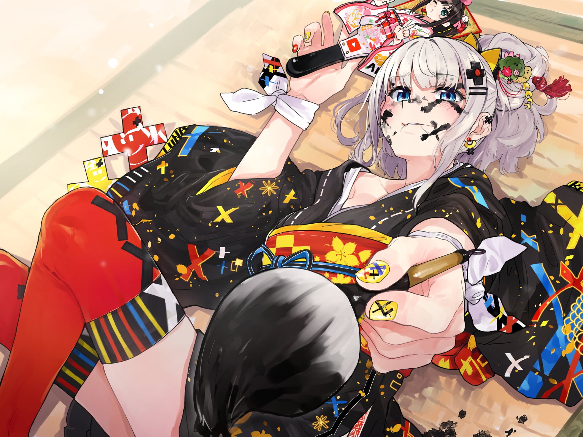 Virtual Youtuber, Kaguya Luna, anime, 1080P, anime girls, HD Wallpaper