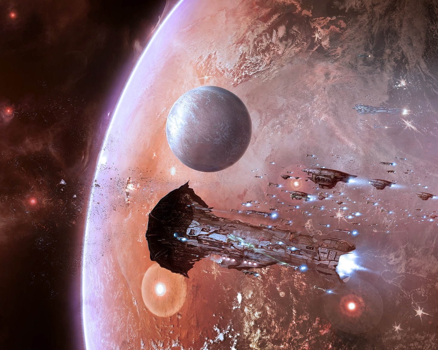 spaceship, EVE Online, space, 720P, HD Wallpaper