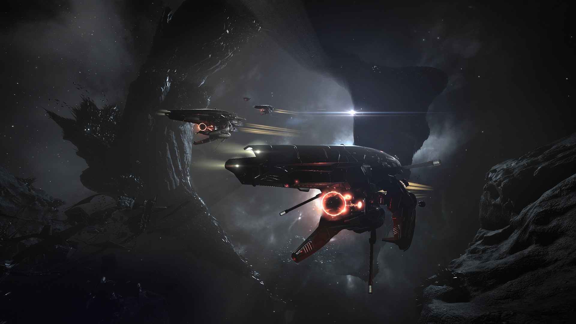 science fiction, spaceship, EVE Online, 1080P, PC gaming, HD Wallpaper