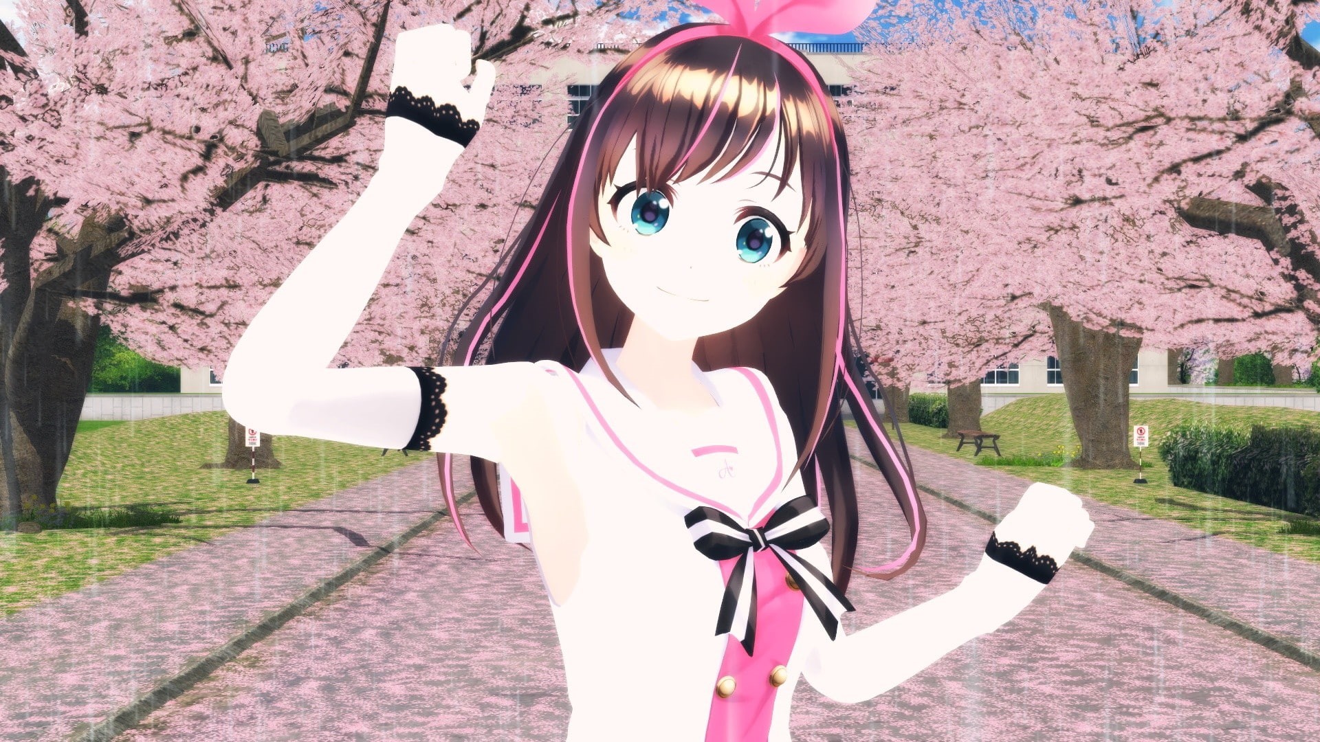 1080P, 3D, Kizuna Ai, anime girls, HD Wallpaper