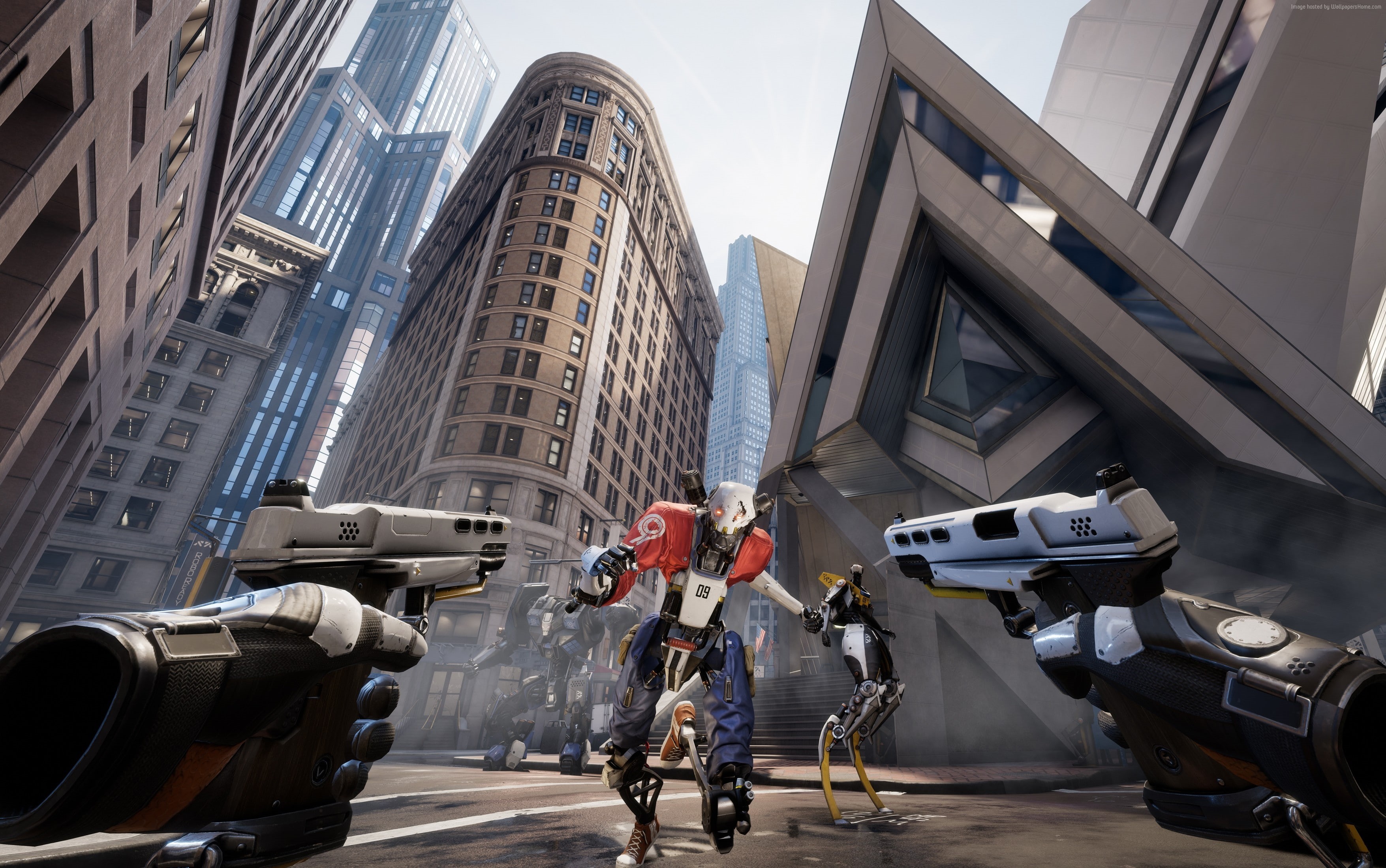 Oculus Touch, best games, 2K, Robo Recall, VR, HD Wallpaper