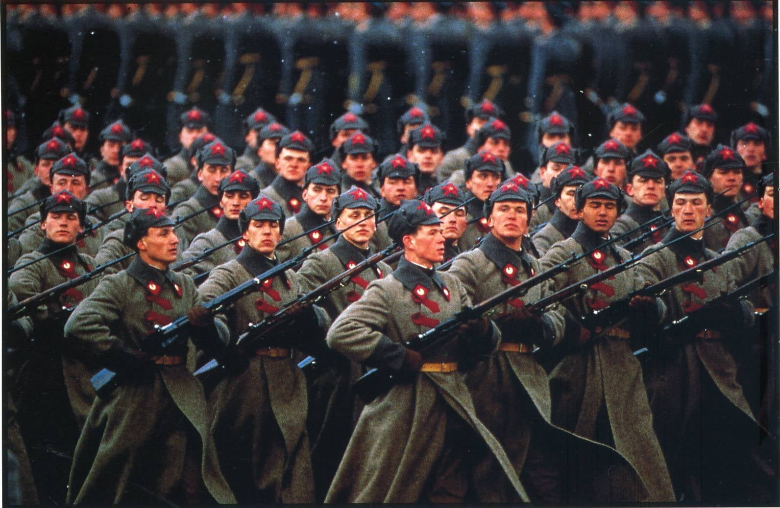 music, military, front view, standing, focus on foreground, men, uniform, black, close-up, people, 720P, occupation, clothing, armed forces, rifle, in a row, HD Wallpaper