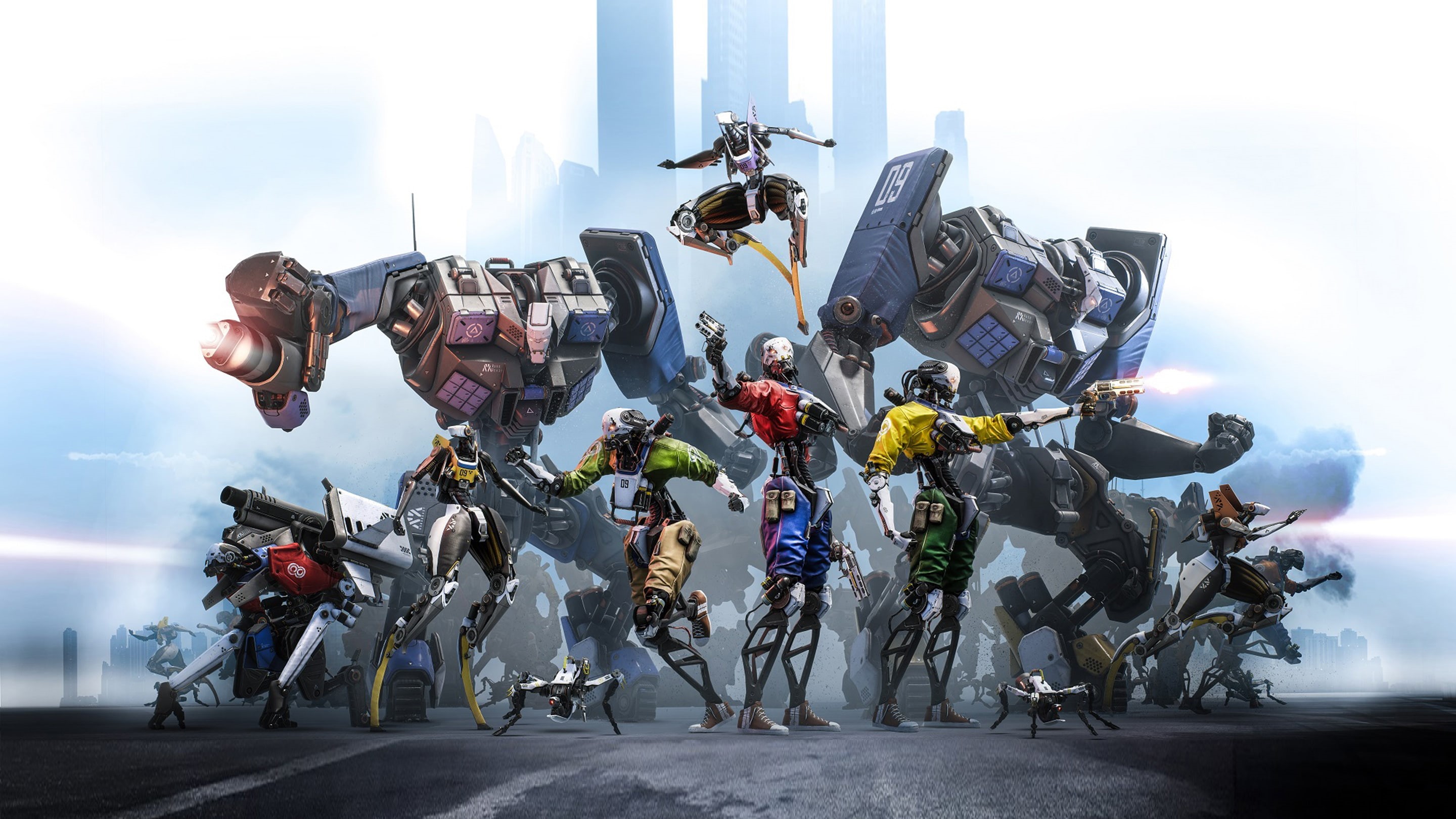 Game, outdoors, sky, motion, low angle view, full length, day, sport, cloud - sky, Robo, excitement, technology, digital composite, group of people, people, HD Wallpaper