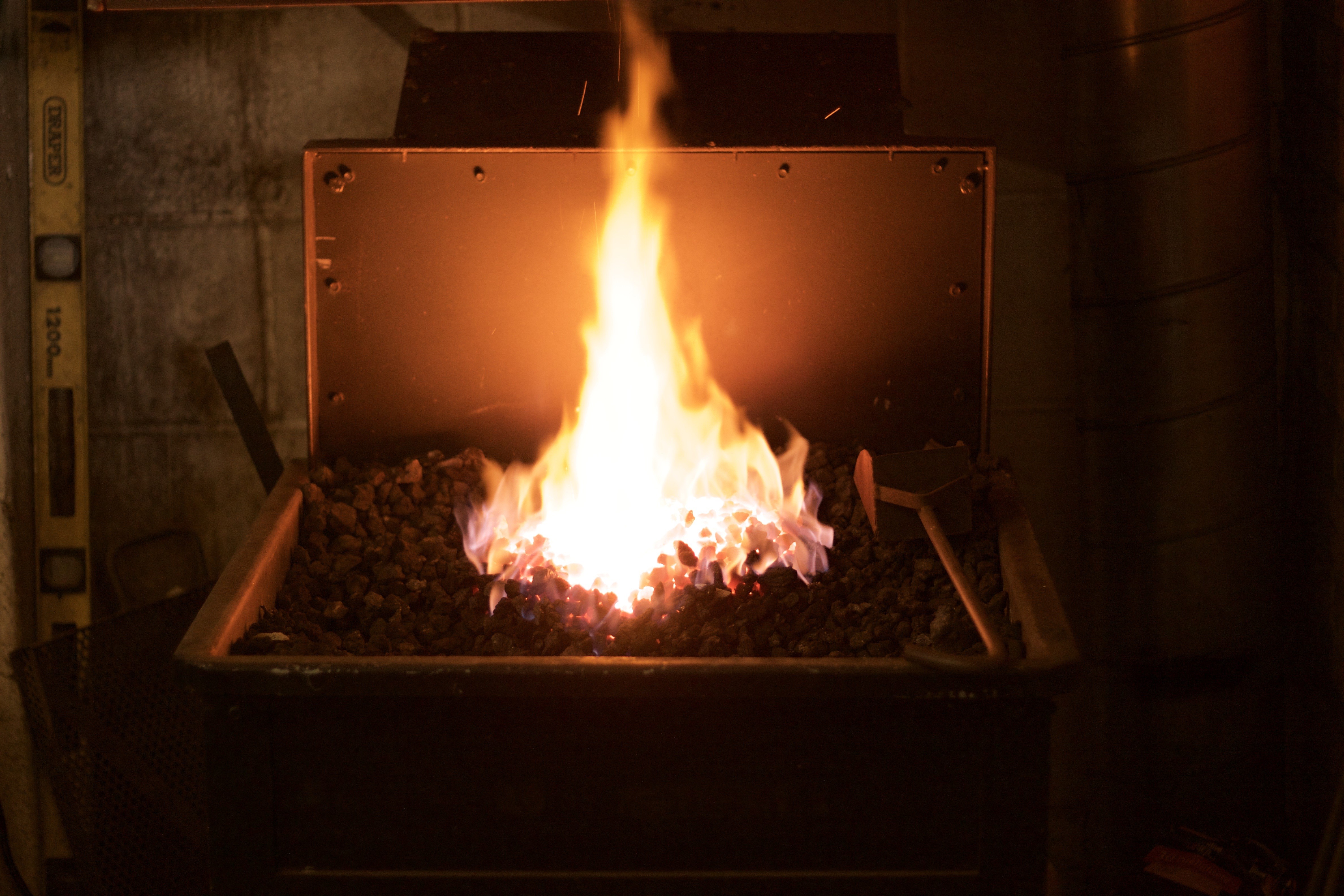 food, metal industry, fire - natural phenomenon, craft, blurred motion, anvil, blacksmith, design, metalwork, hammer, meta, burning, food and drink, heat, HD Wallpaper