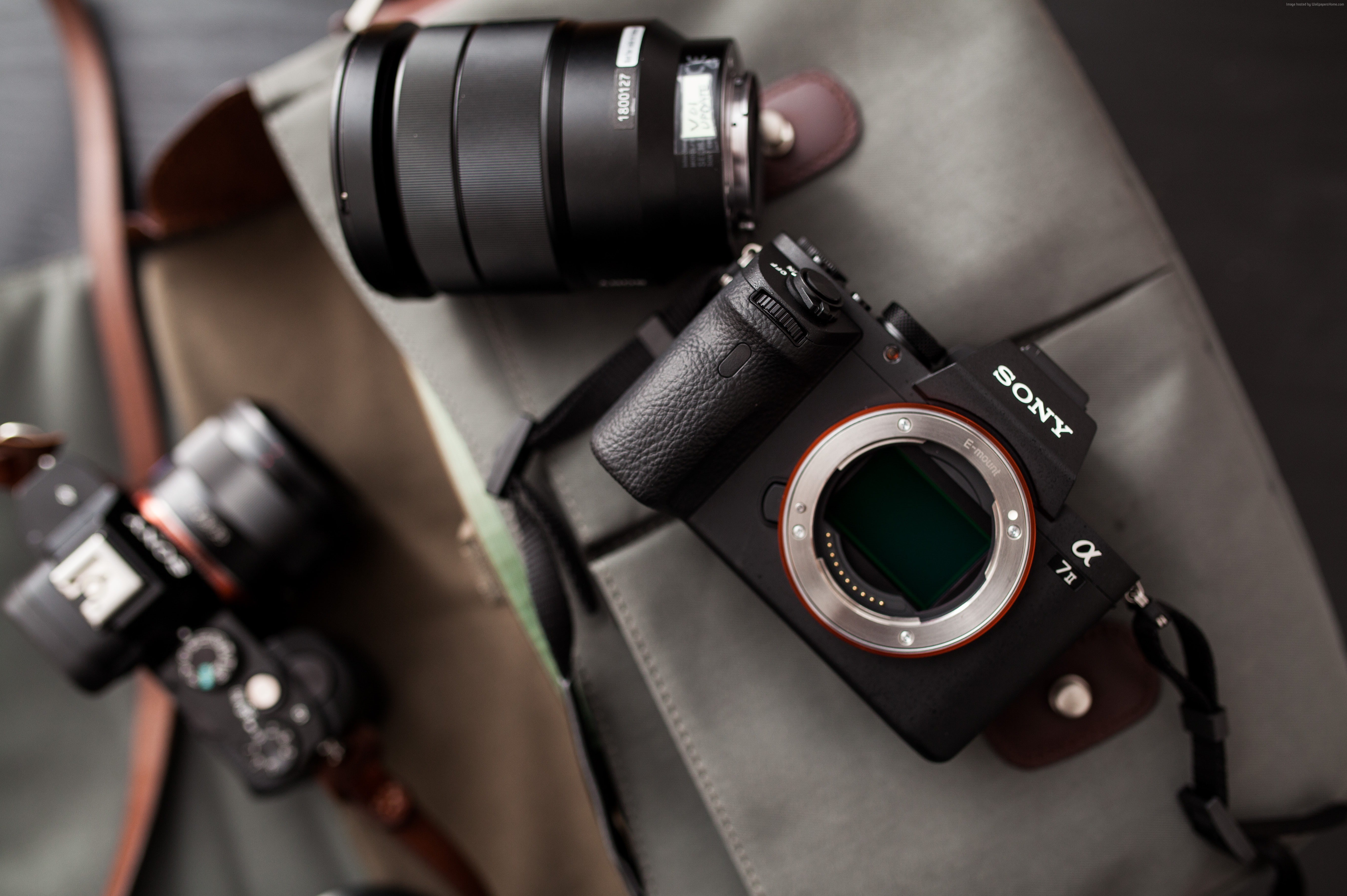 Sony Alpha a7S, photographer, human hand, photo, photography themes, bag, Alpha, occupation, camera - photographic equipment, digital, activity, machinery, HD Wallpaper
