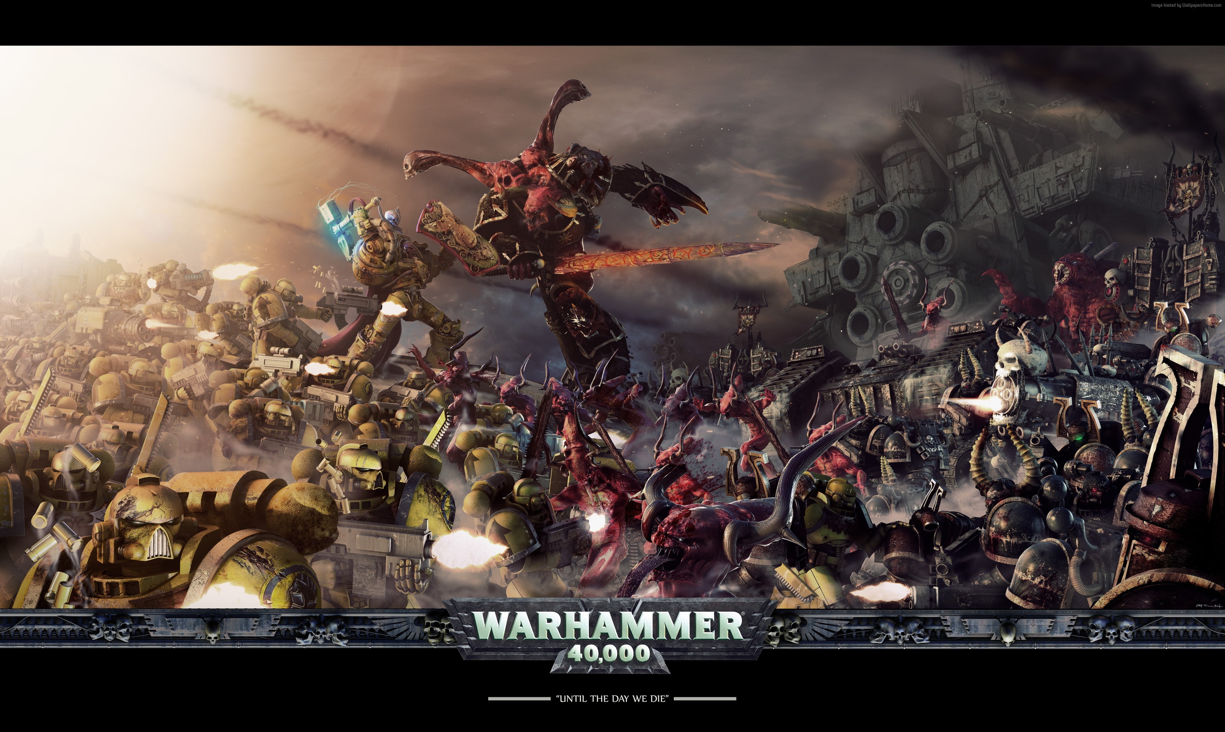 Space Marines, review, Warhammer 40000 Regicide, Best Strategy Games of 2015, 4K, Warhammer 40K, WH40K, screenshot, HD Wallpaper