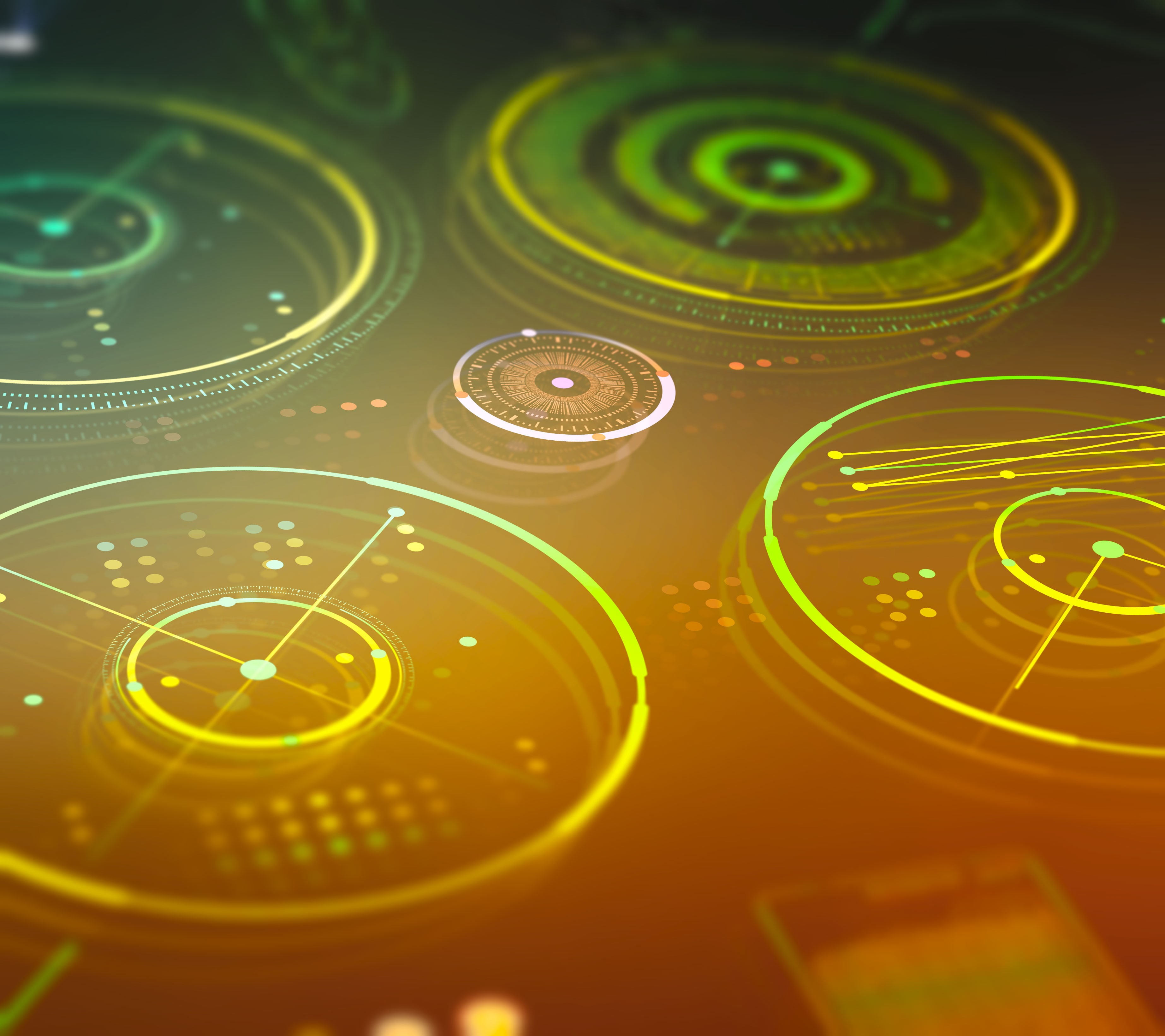 backgrounds, data, 2K, 4K, research, circle, indoors, Augmented reality, technology, water, studio shot, nature, geometric shape, healthcare and medicine, HD Wallpaper