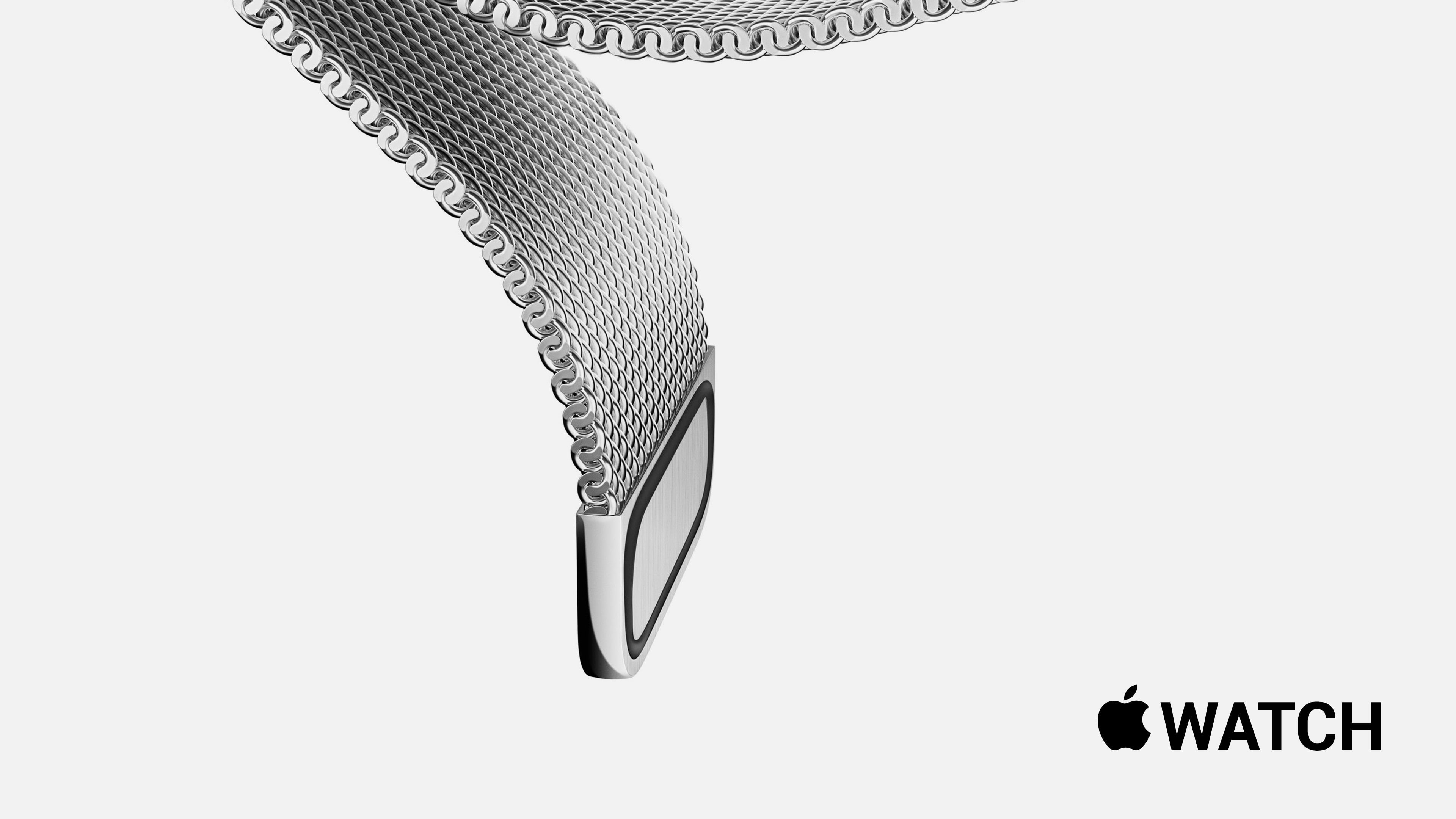 bracelet, Apple Watch, 4K, review, Apple, 4k, 5k, silver, iWatch, watches, Real Futuristic Gadgets, interface, display, HD Wallpaper