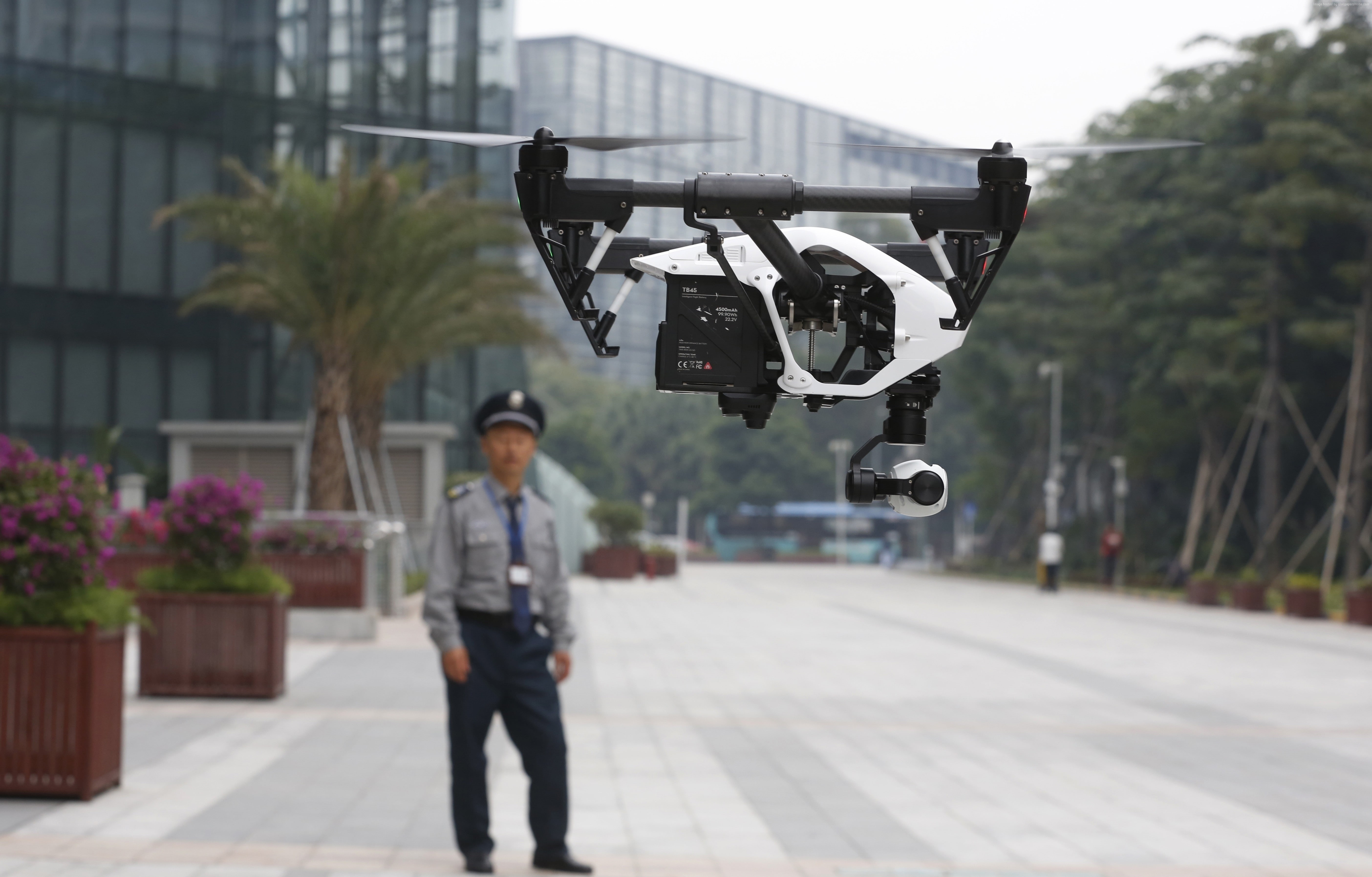 Best Drones 2015, Hi-Tech News-2015, test, unboxing, 5K, police, quadcopter, review, drone, DJI Inspire One, HD Wallpaper