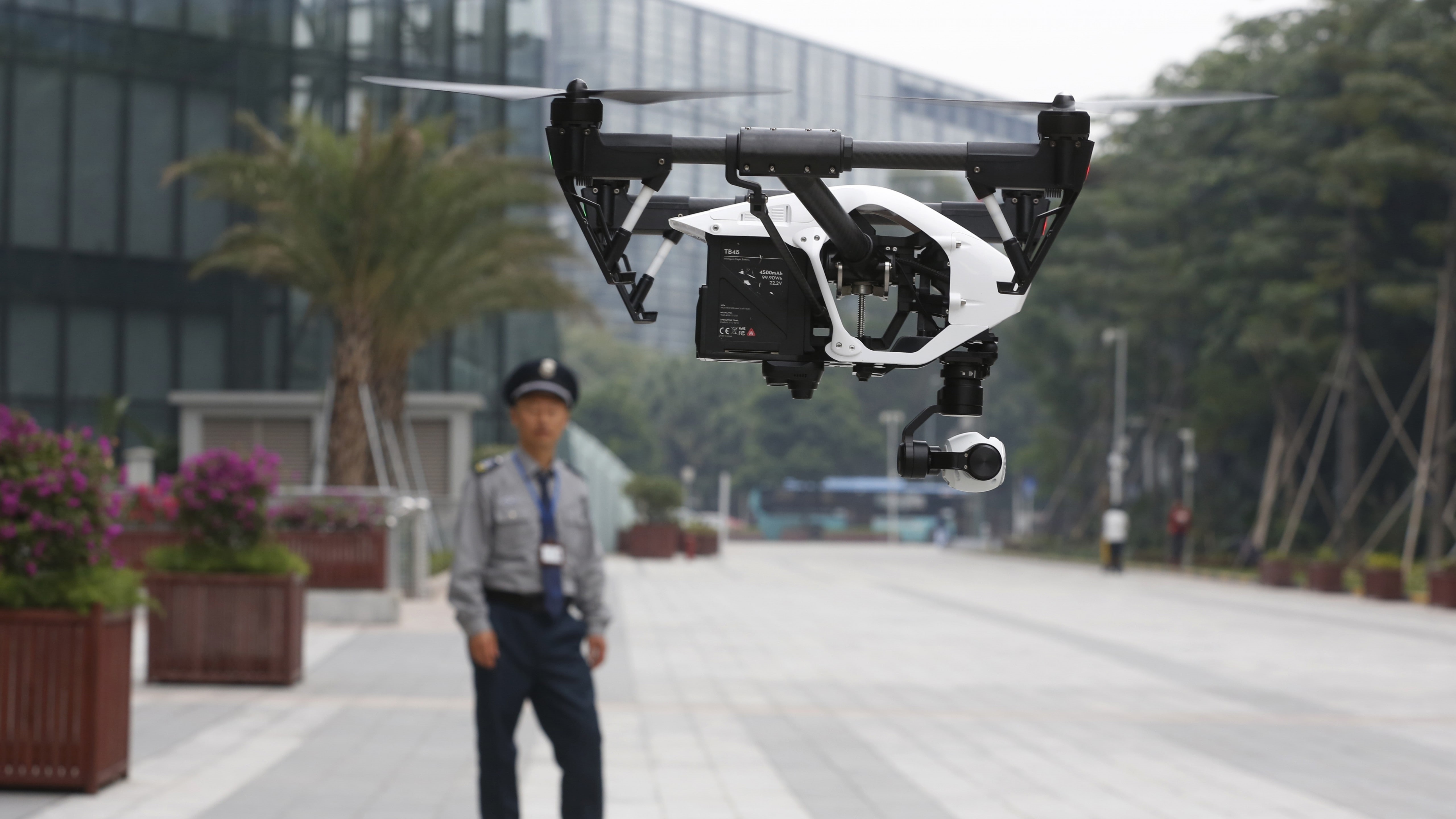 quadcopter, police, 5K, test, black, Best Drones 2015, Hi-Tech News-2015, DJI Inspire One, review, white, drone, unboxing, HD Wallpaper