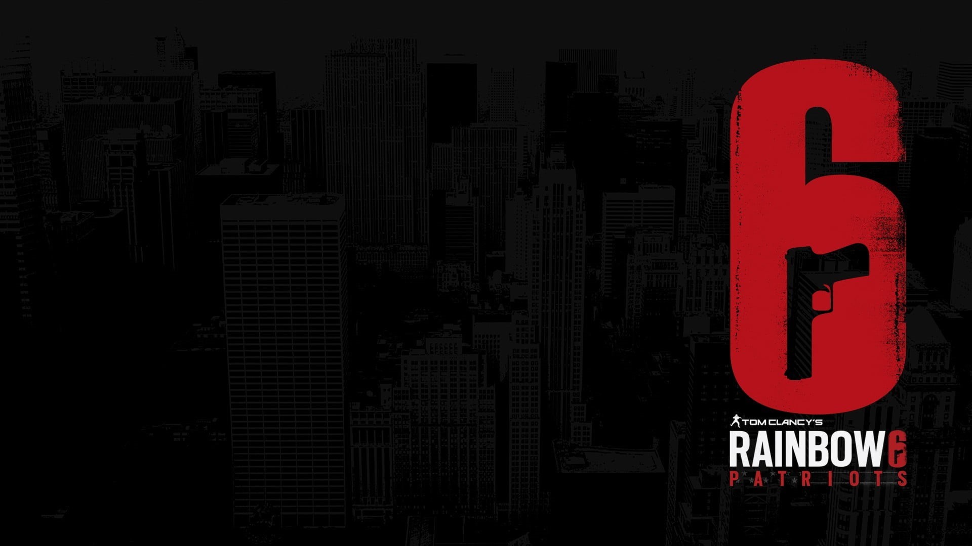 video games, western script, information, number, 1080P, close-up, Rainbow Six: Patriots, digital, red, city life, night, guidance, city, outdoors, office building exterior, HD Wallpaper