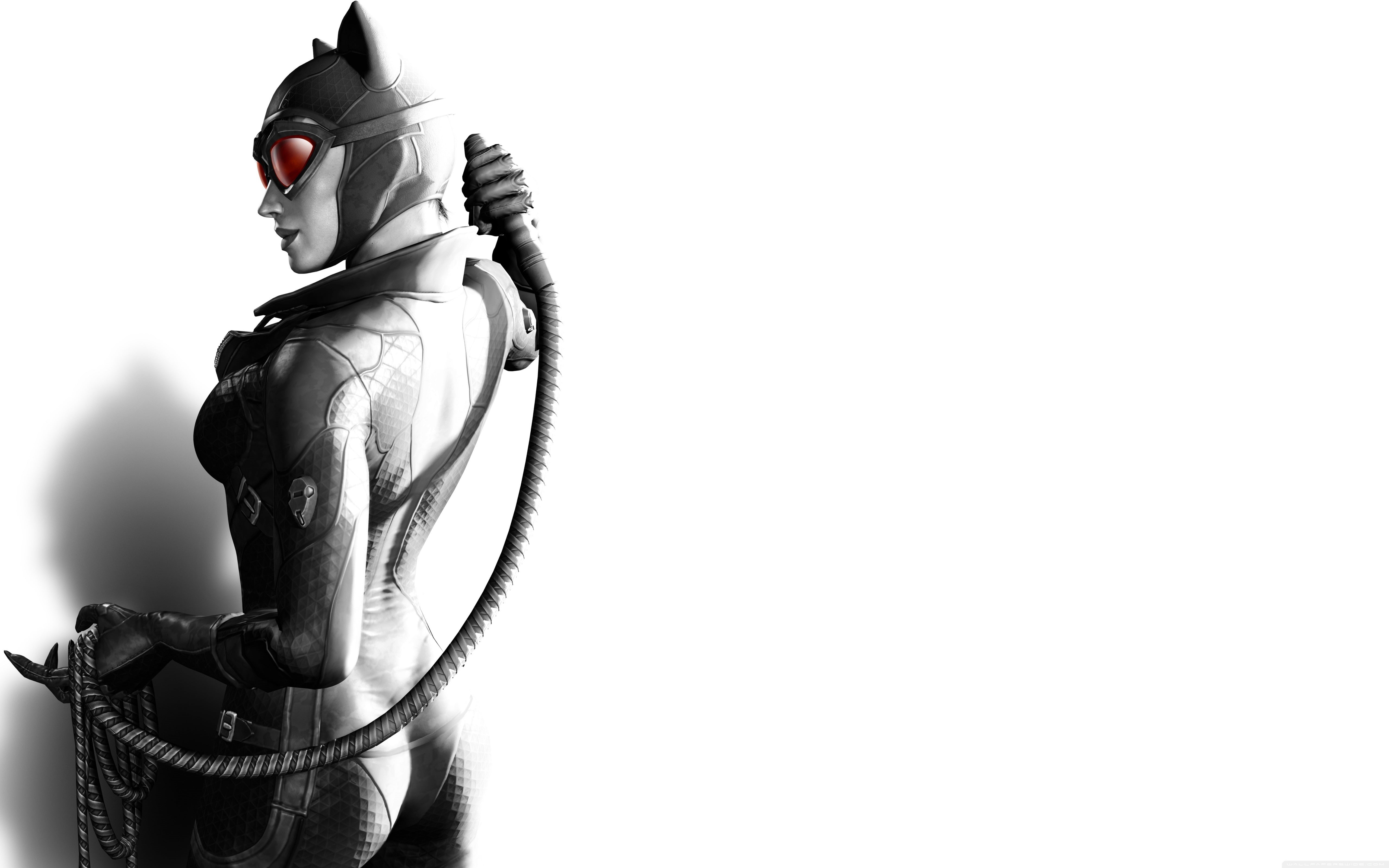 sculpture, Rocksteady Studios, selective coloring, craft, 5K, whips, creativity, sky, Catwoman, belief, close-up, no people, goggles, representation, statue, HD Wallpaper