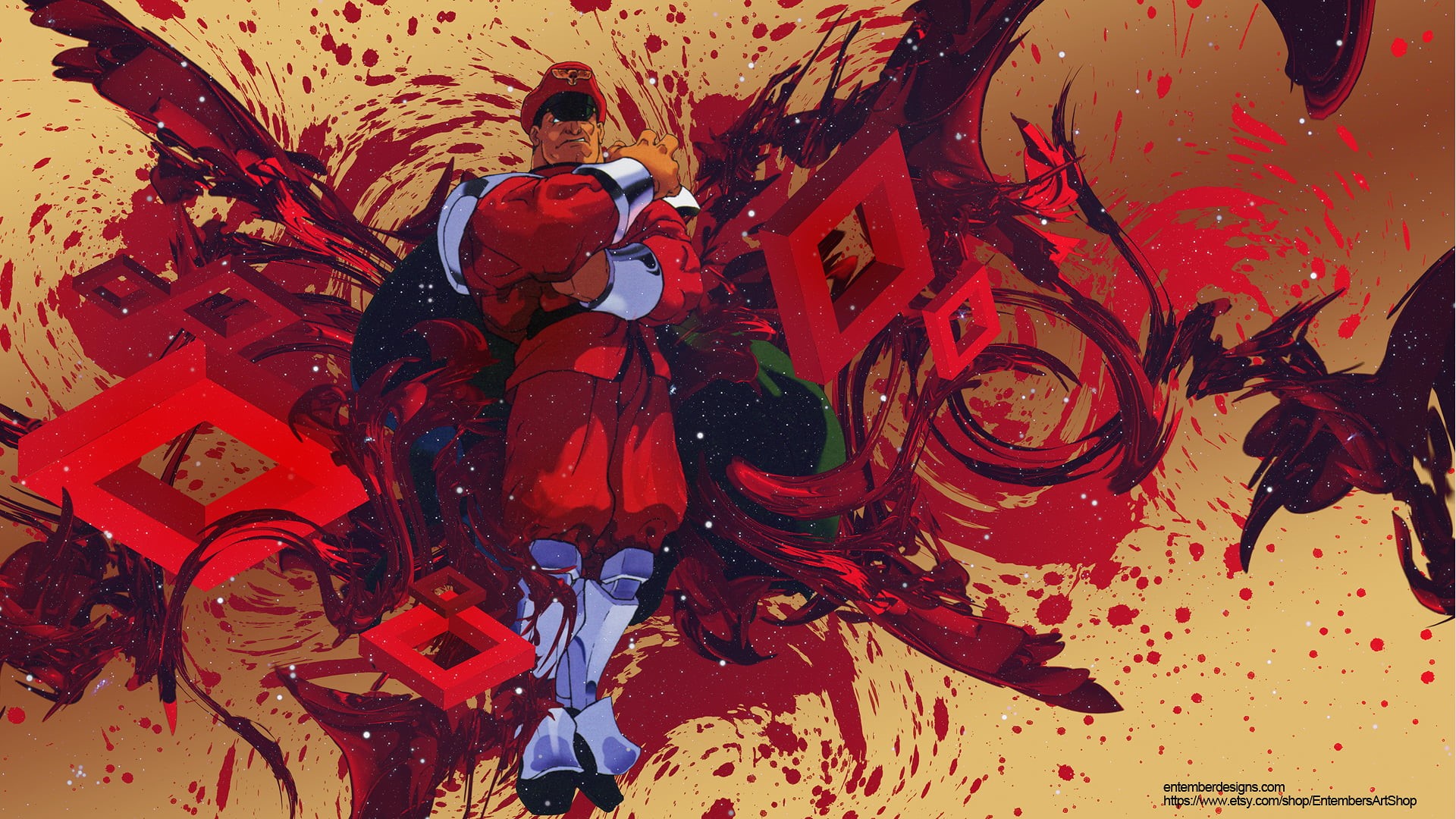 Street Fighter V, 1080P, Street Fighter, M. Bison (Street Fighter), HD Wallpaper