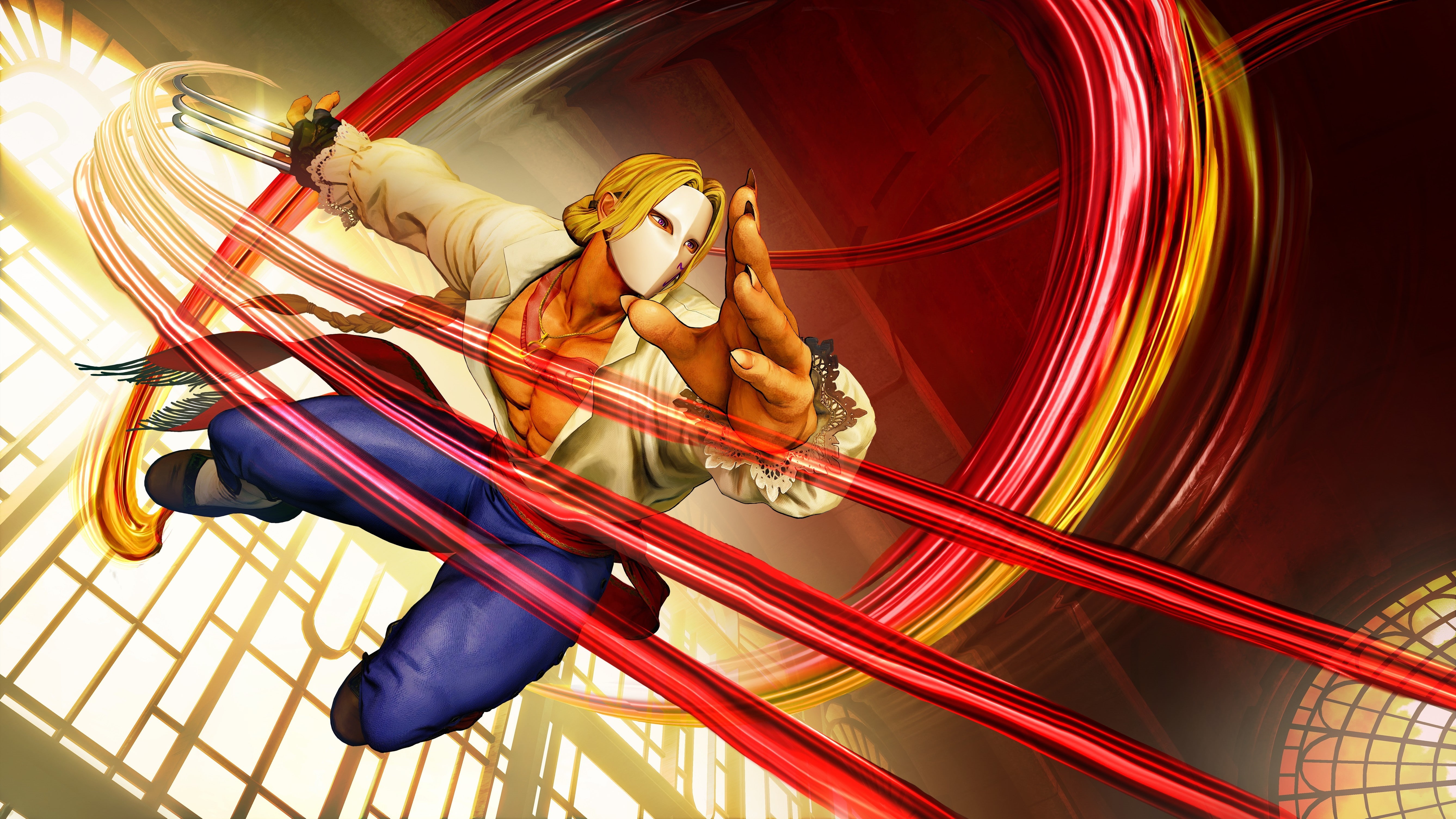 arts culture and entertainment, music, Street Fighter V, lifestyles, adult, 5K, excitement, occupation, red, hand, indoors, skill, holding, playing, men, HD Wallpaper
