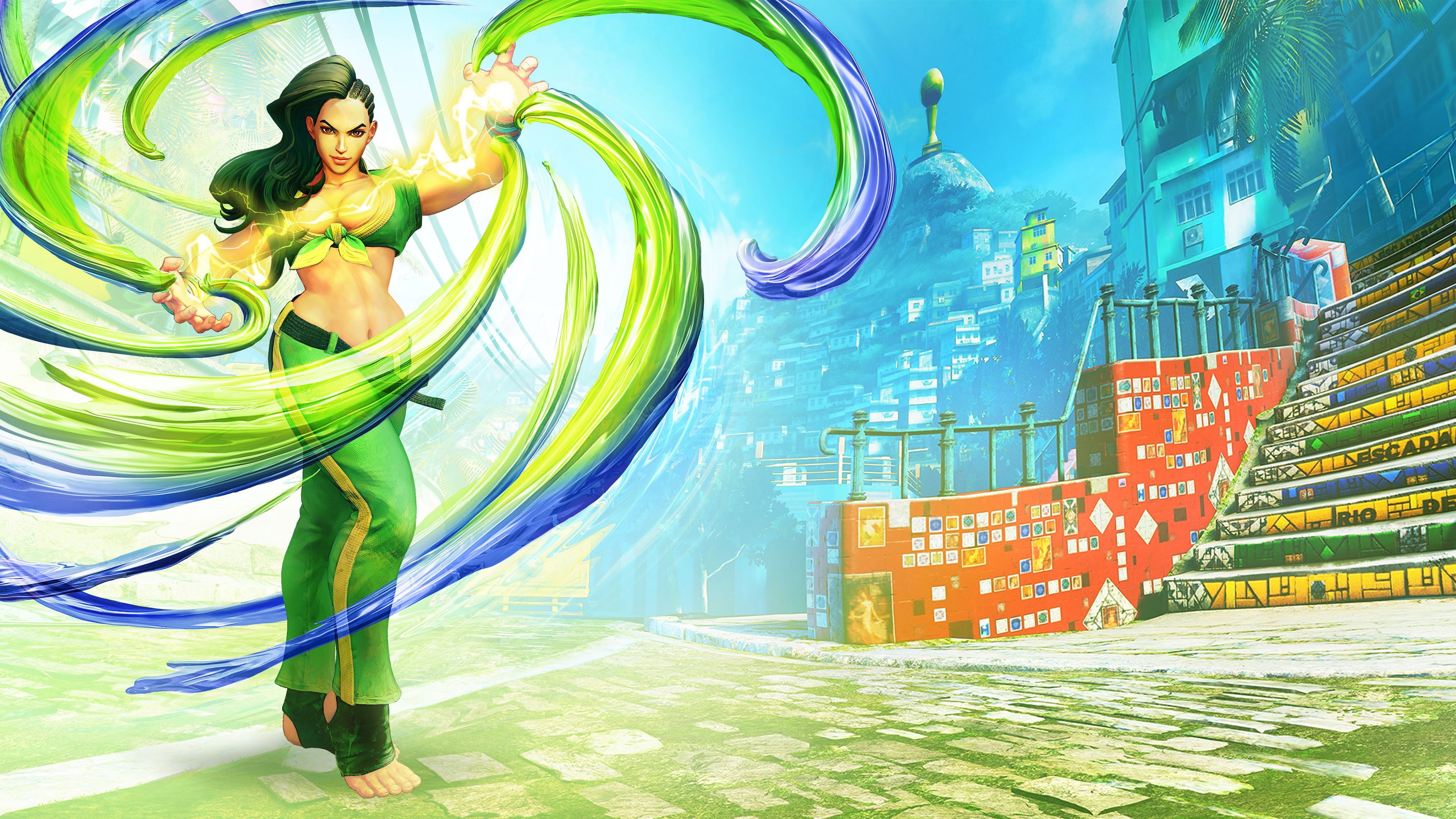 Street, Fighter, 4K, v, Laura, HD Wallpaper