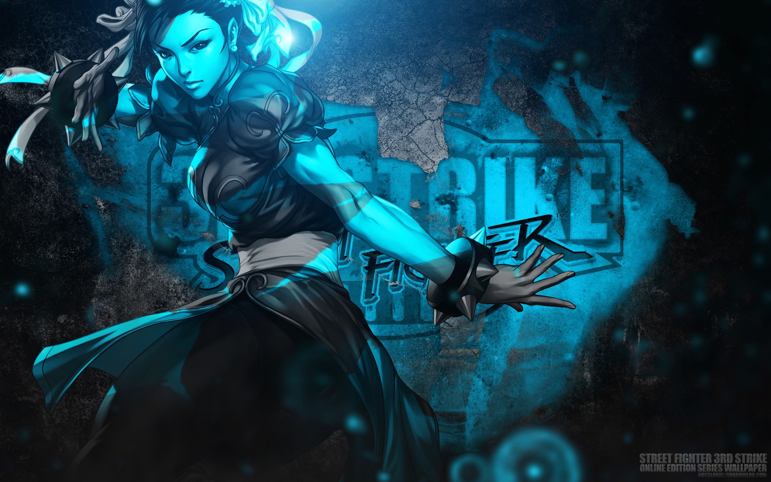 chun, blue, li, 2K, fighter, video games, hd, street, HD Wallpaper