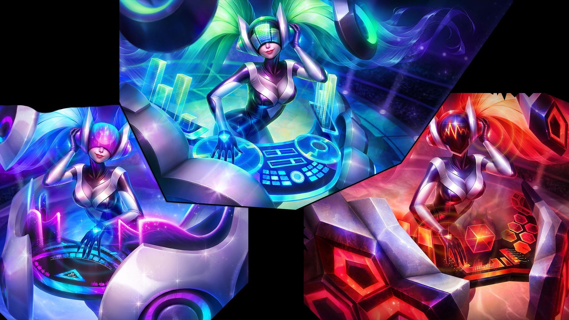 lifestyles, 1080P, disco dancing, League Of Legends, digital composite, people, music, illuminated, nightlife, multi colored, real people, young women, HD Wallpaper