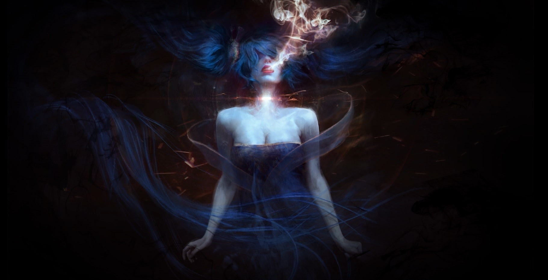 studio shot, close-up, nature, smoking issues, burning, smoke - physical structure, 720P, swirl, heat - temperature, digital composite, motion, no people, HD Wallpaper