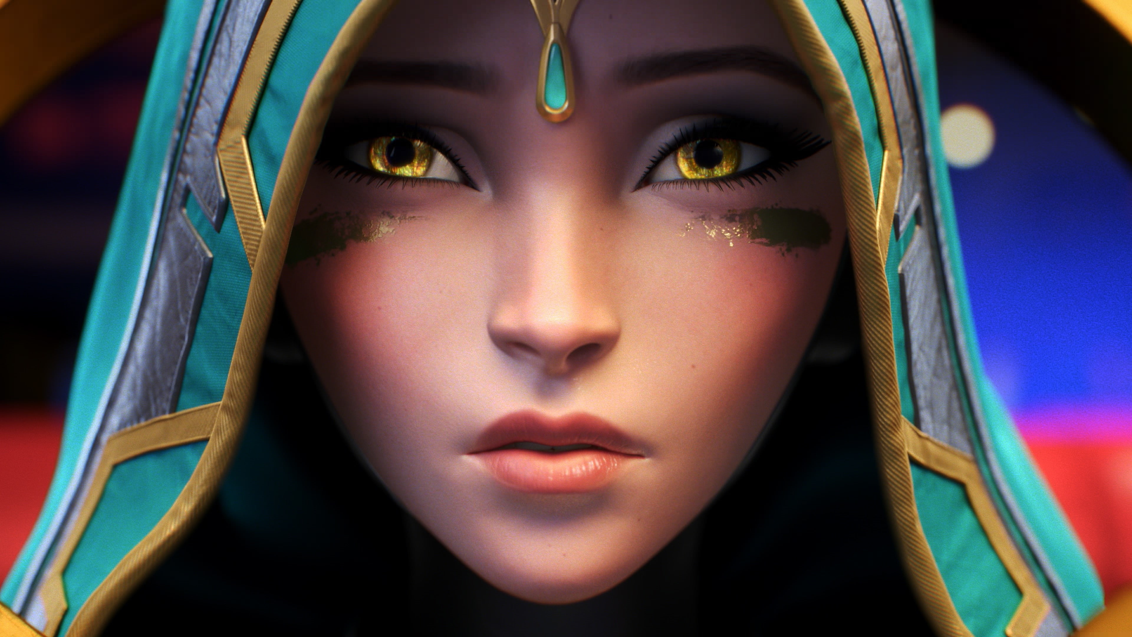 females, one person, human face, beautiful woman, video games, League of Legends, portrait, beautiful people, adult, close-up, beauty, young women, 4K, HD Wallpaper