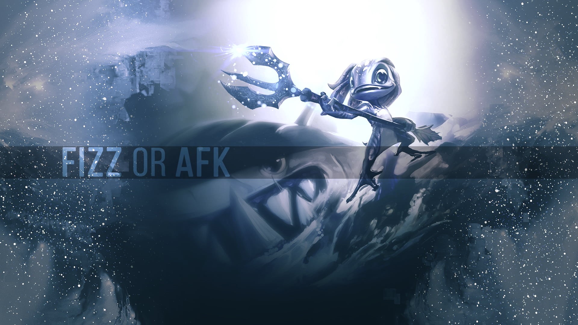 nebula, snow, sky, people, communication, men, dark, digital composite, abstract, League of Legends, water, star - Space, 1080P, illustration, futuristic, HD Wallpaper