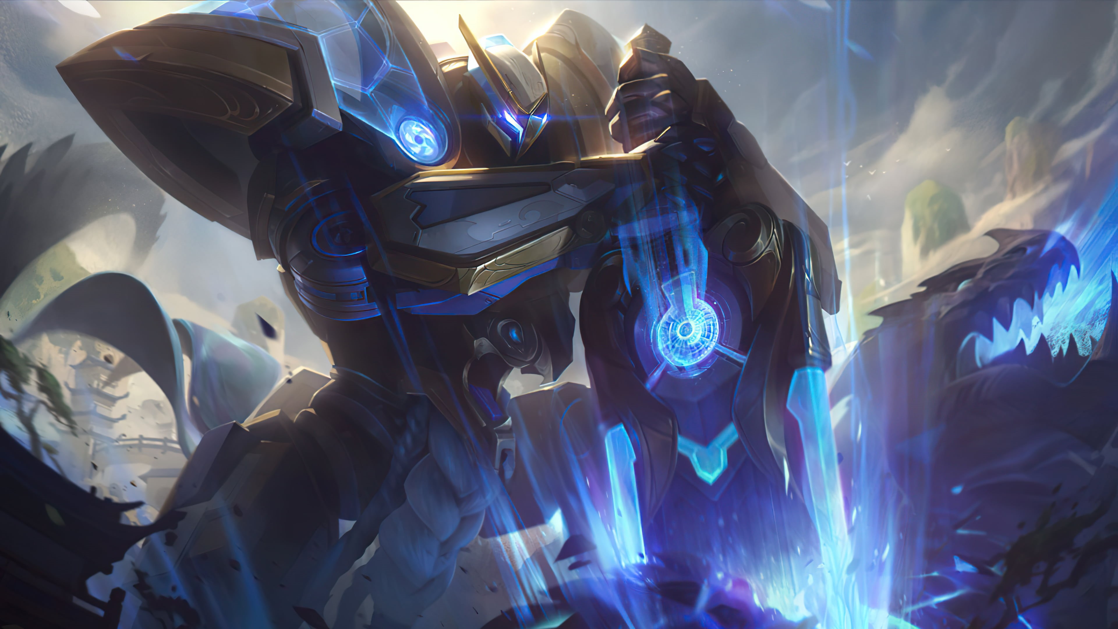 4K, Garen (League of Legends), League of Legends, Riot Games, HD Wallpaper