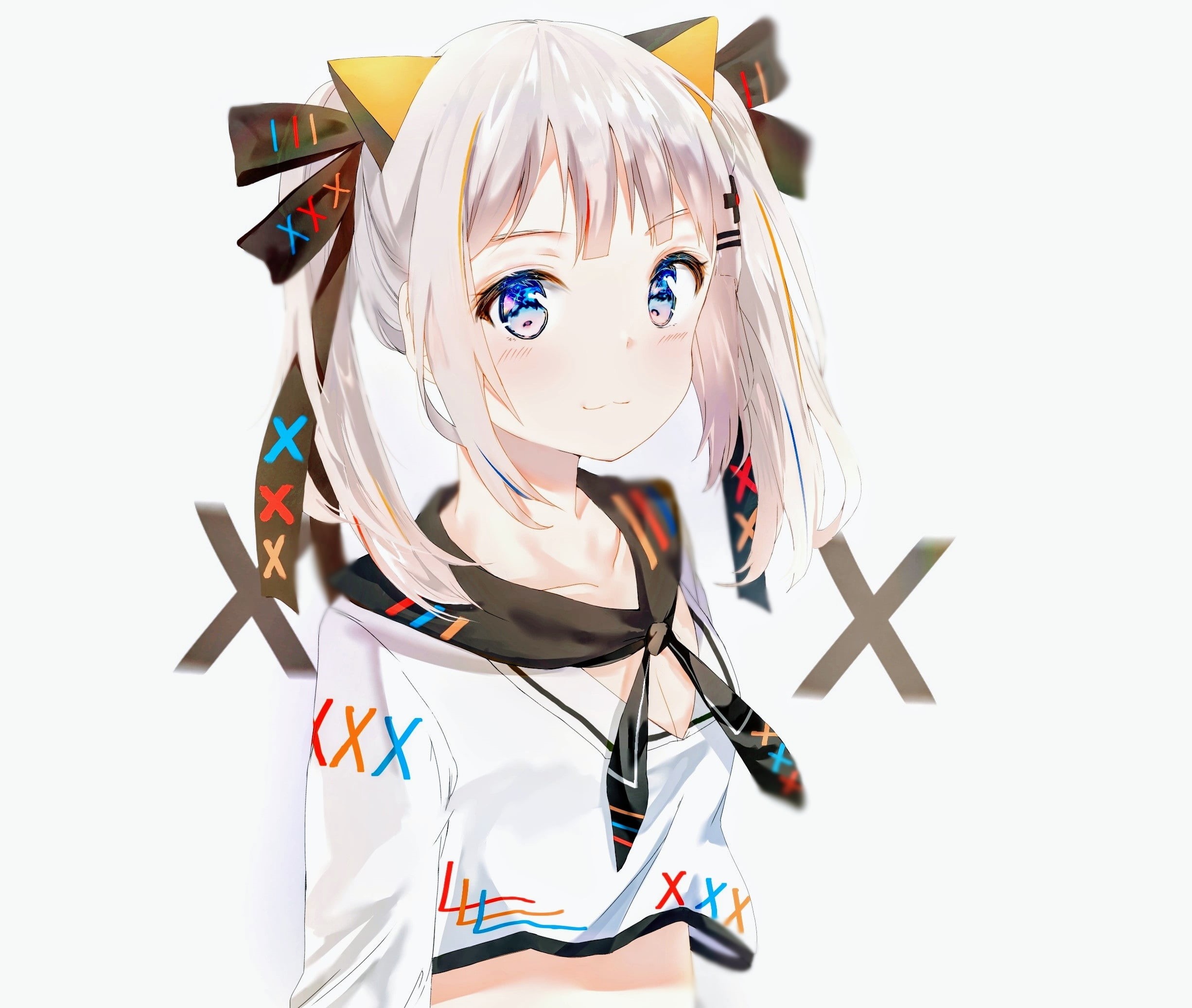 1080P, Virtual Youtuber, Kaguya Luna, Anime, HD Wallpaper