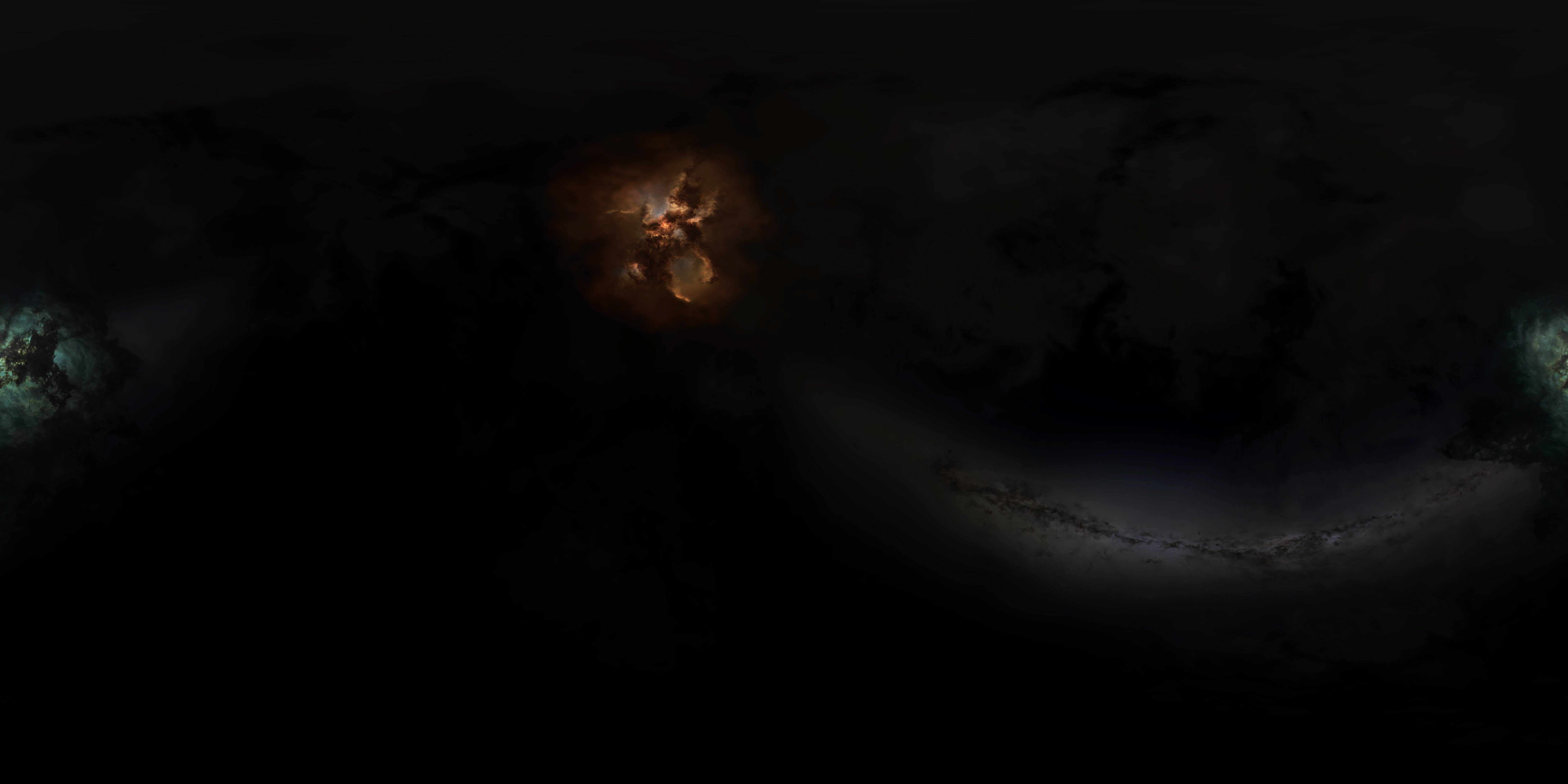 science, 8K, floral, fear, nature, sky, digital composite, indoors, smoke - physical structure, textile, space, illuminated, black, no people, dark, brown, HD Wallpaper