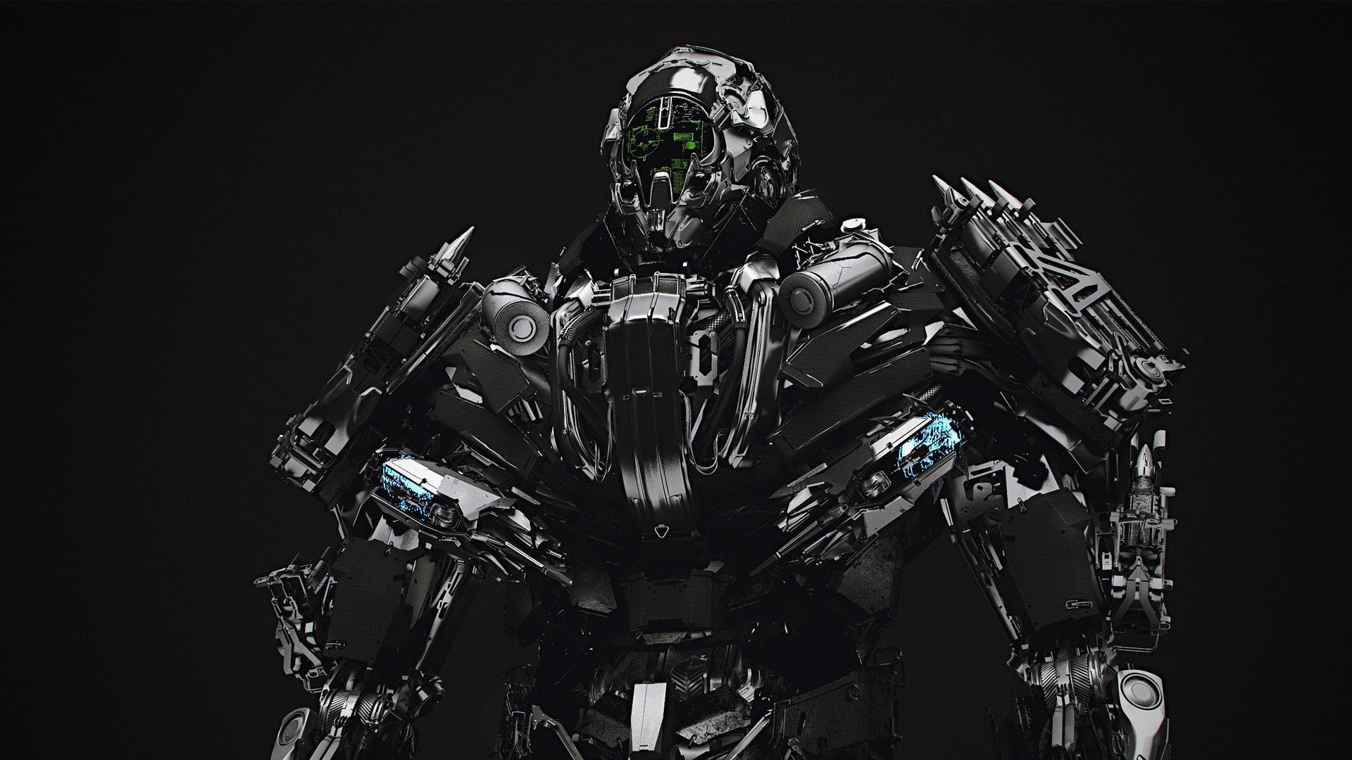 robot, science fiction, Lockdown, 1080P, Transformers, HD Wallpaper