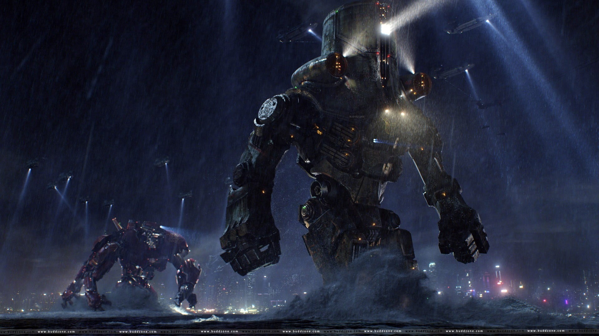 digital composite, outdoors, 1080P, body, adult, architecture, digital, illuminated, full length, occupation, motion, activity, robots, military, HD Wallpaper