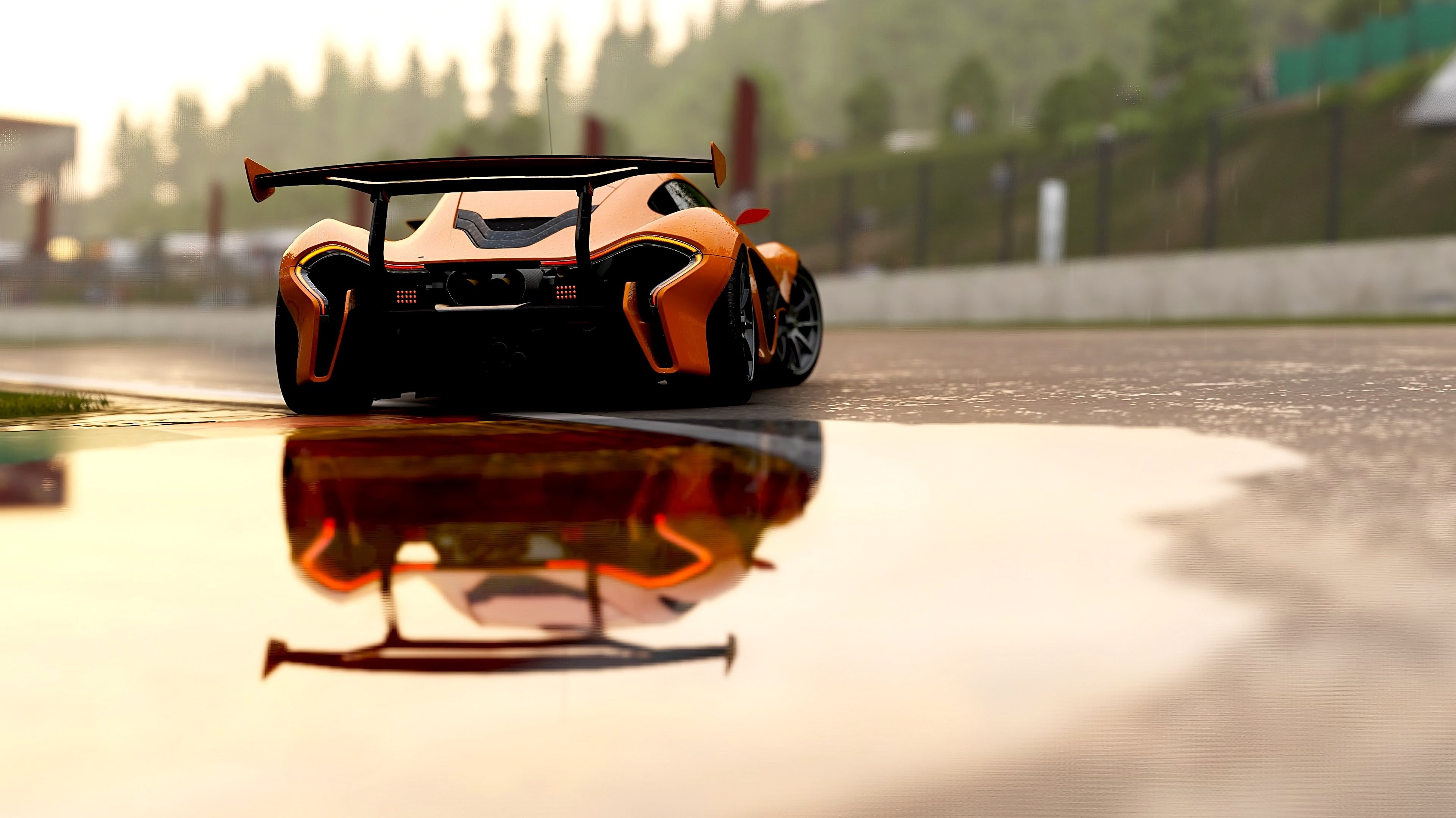 sport, street, car, focus on foreground, transportation, puddle, land vehicle, no people, toy car, outdoors, city, sports car, toy, mclaren, motor vehicle, HD Wallpaper