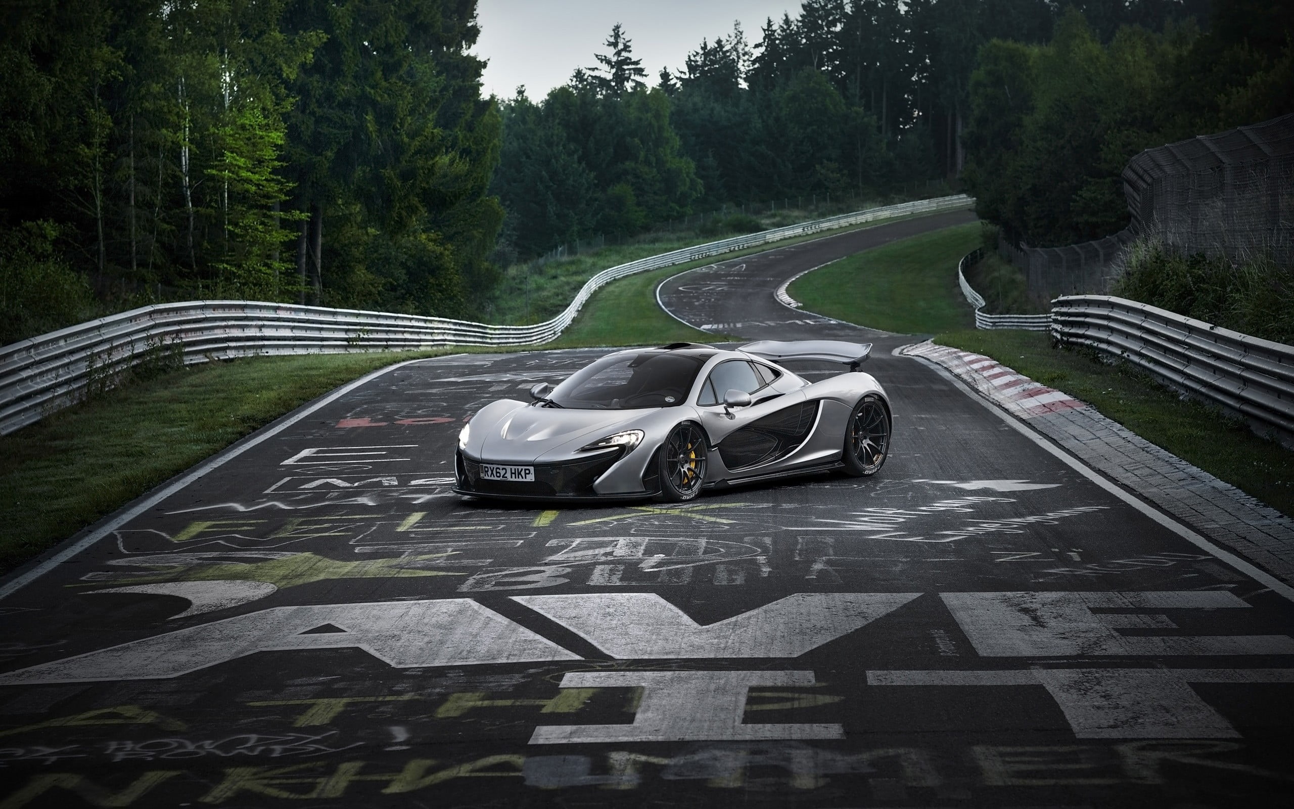 the way forward, road, tree, plant, no people, transportation, road marking, marking, outdoors, city, street, mode of transportation, 2K, mclaren, supercars, HD Wallpaper