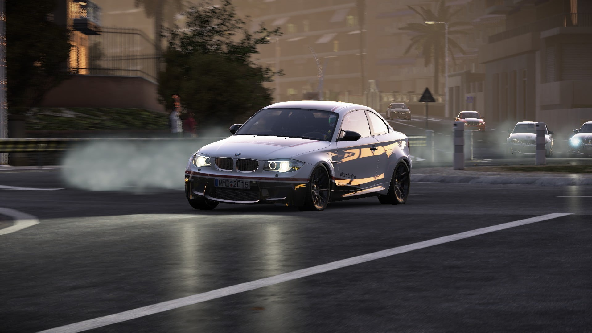 symbol, Project cars, building exterior, no people, day, car, blurred motion, speed, city, mode of transportation, land vehicle, transportation, road, motor vehicle, HD Wallpaper