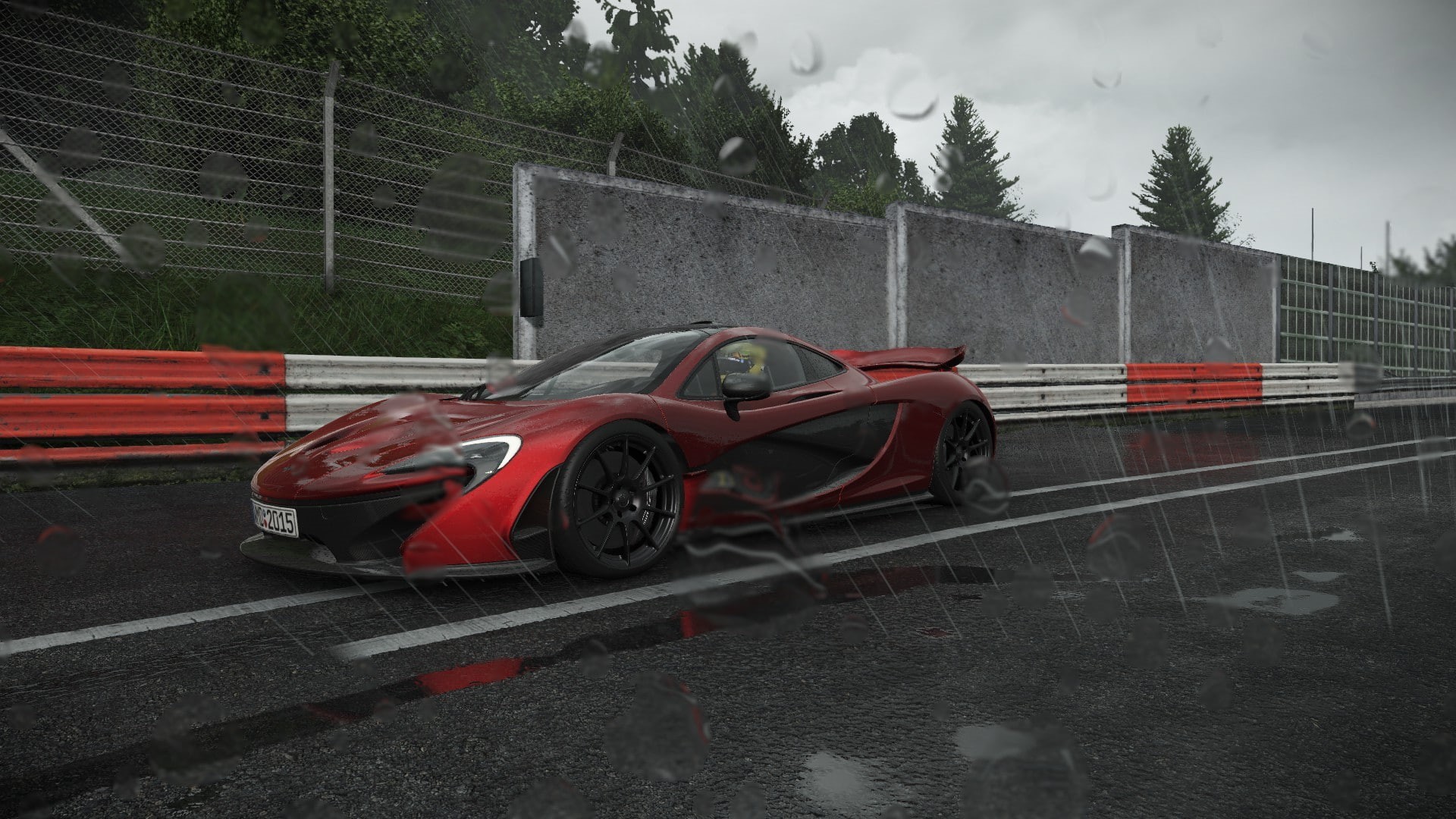 motion, Project cars, sports race, day, mode of transportation, motor vehicle, nature, 1080P, blurred motion, land vehicle, barrier, sky, transportation, HD Wallpaper