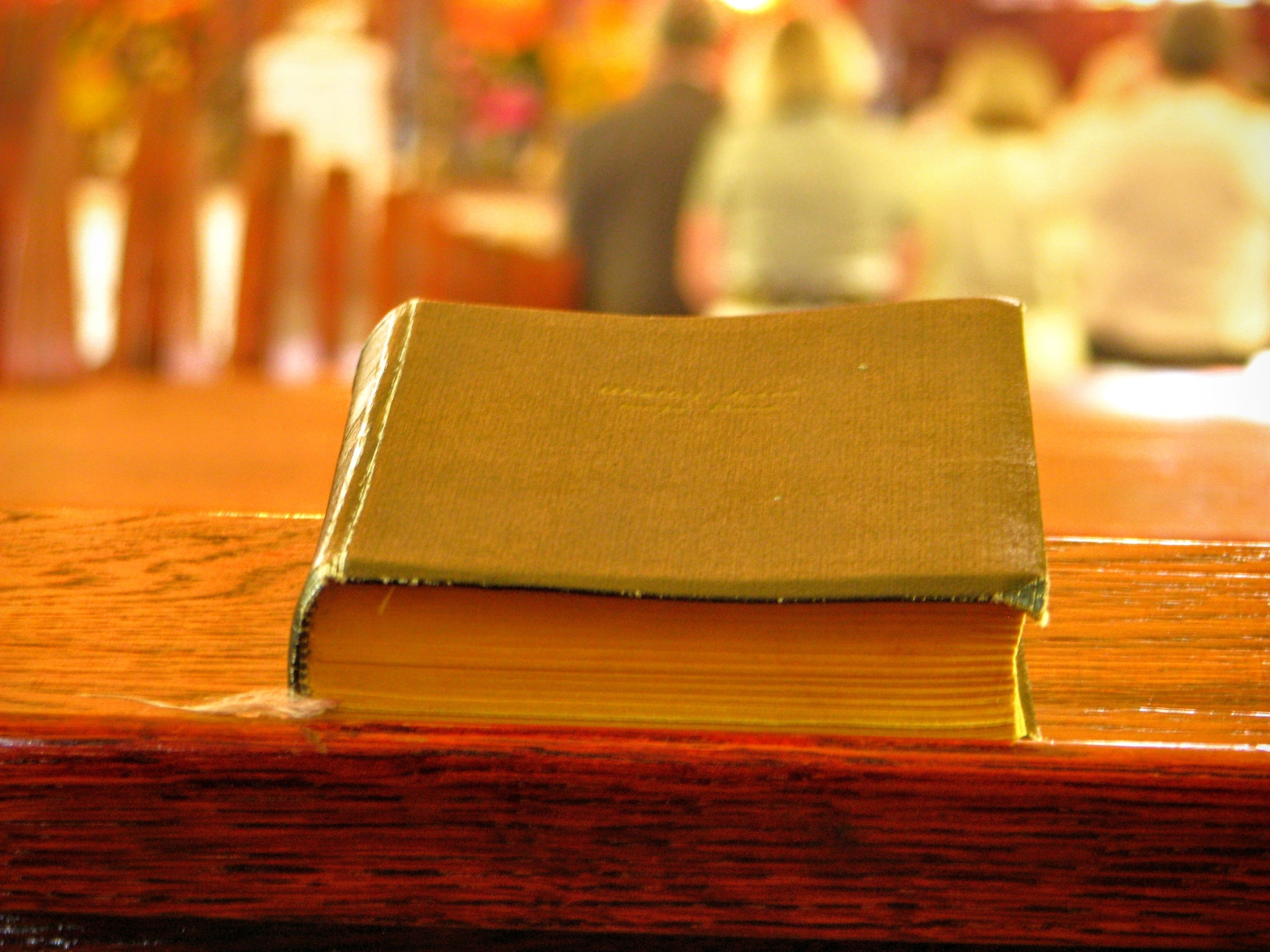 furniture, indoors, booklet, temple, close-up, book, a place of prayer, seat, publication, restaurant, mass, education, pray, business, church, incidental people, HD Wallpaper