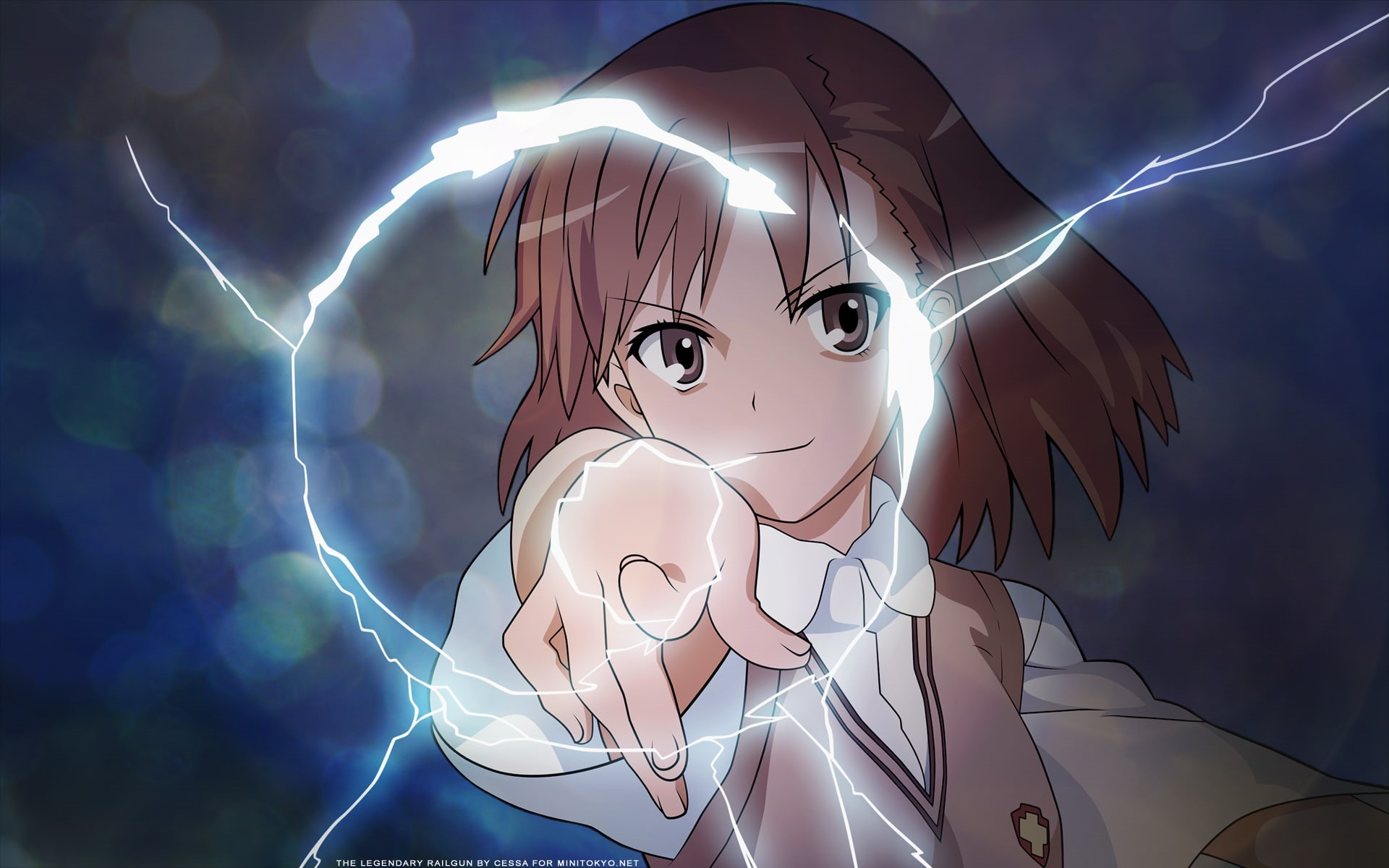 A Certain Scientific Railgun, Anime, 1080P, To Aru Kagaku No Railgun, HD Wallpaper