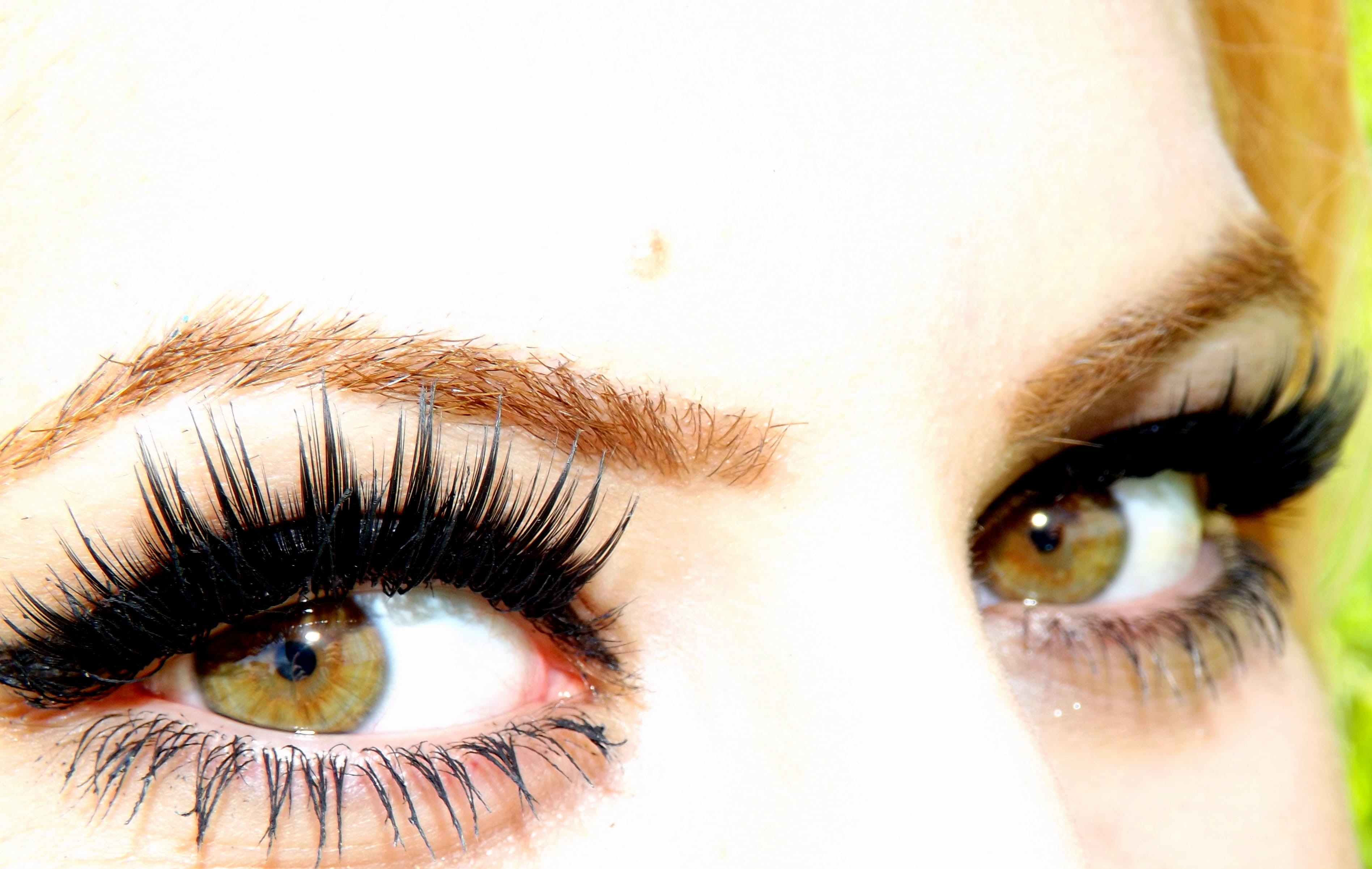 young Adult, women, makeup/Cosmetics, liner, human Eye, color Image, close-up photography, beautiful people, eyeball, looking, eyebrow, eyeshadow, mascara, HD Wallpaper
