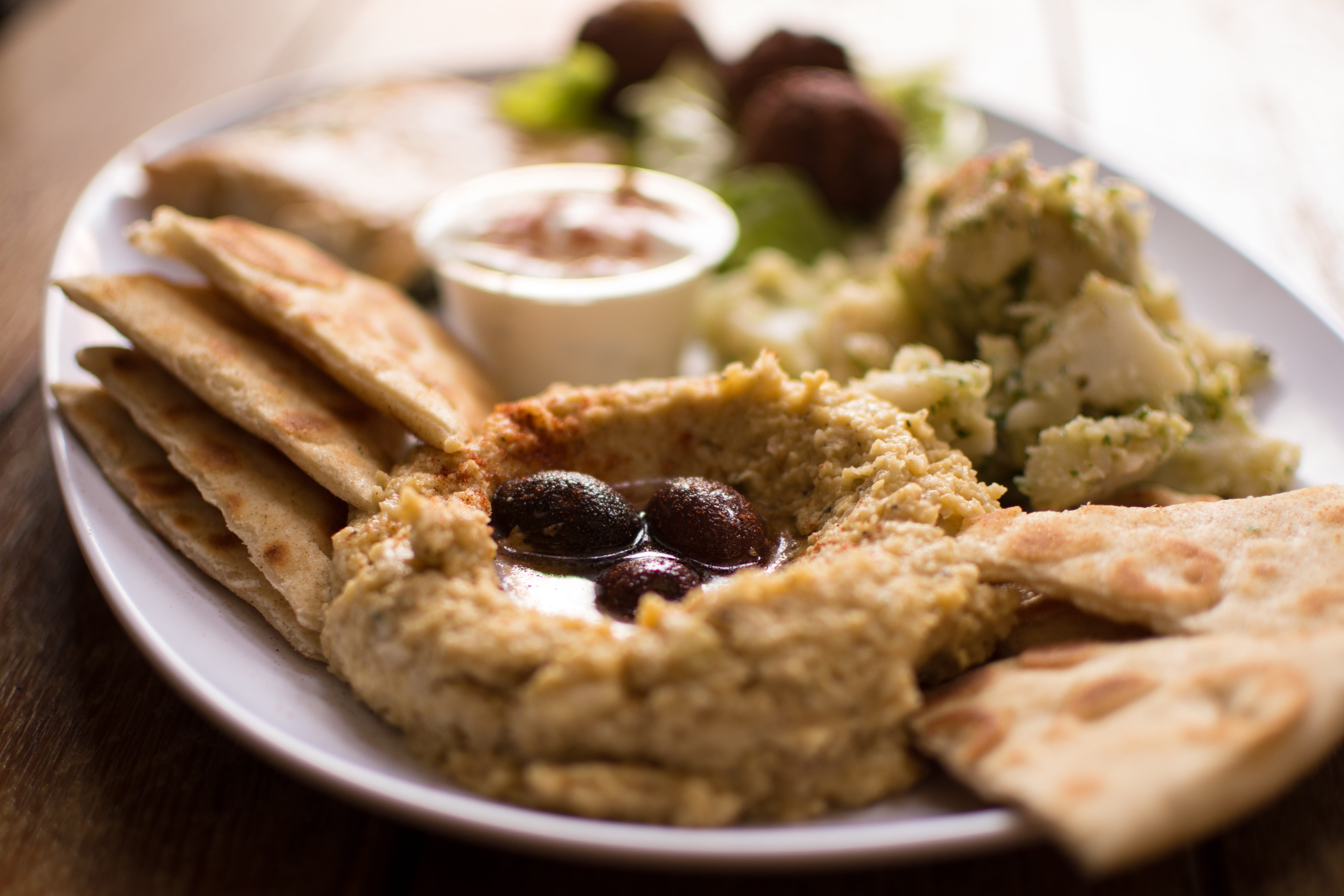 bowl, healthy eating, breakfast, vegetarian food, indoors, food, deep fried, indulgence, focus, mezes, selective, dip, snack, greek food, 5K, vegetable, HD Wallpaper