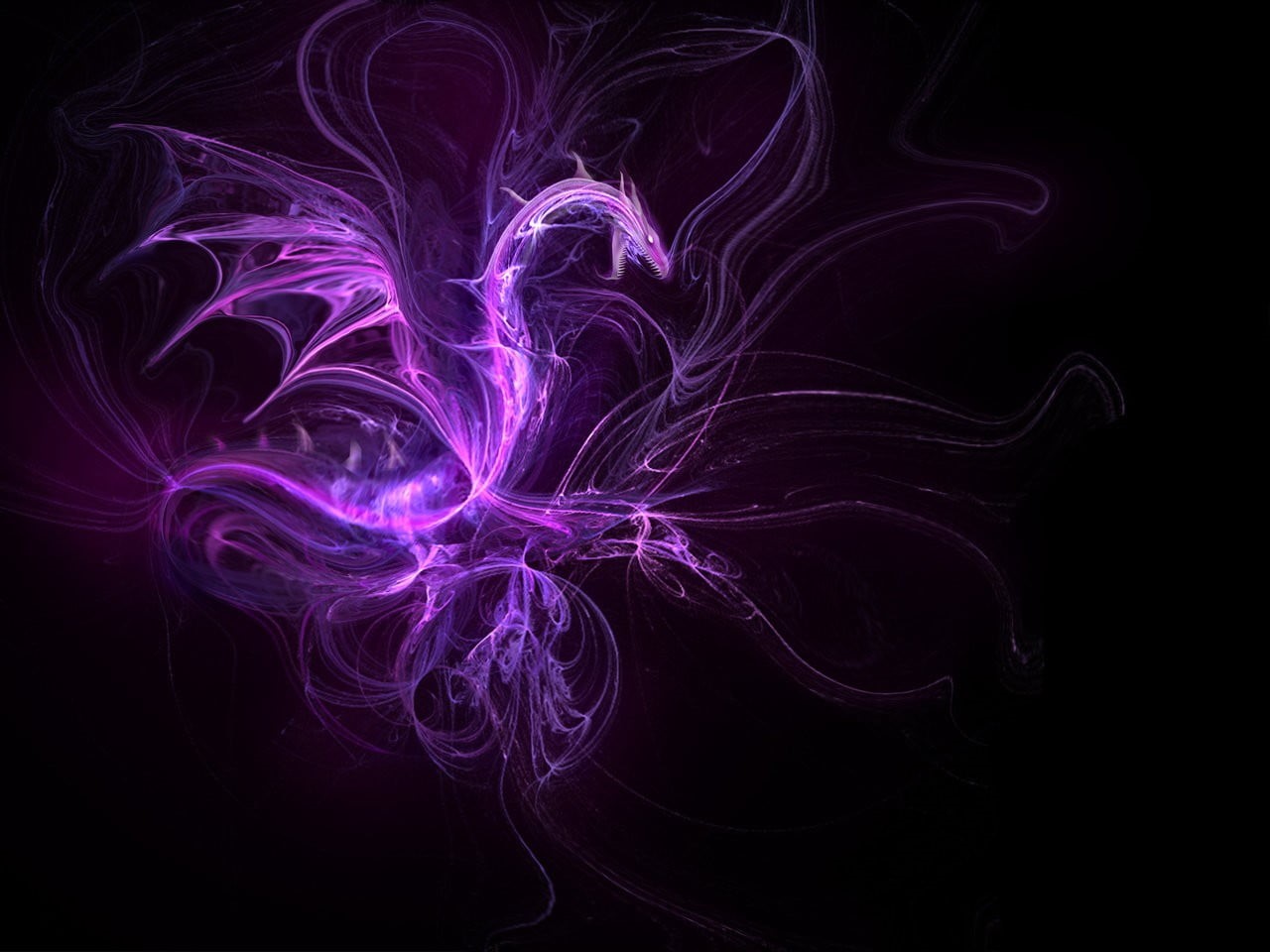 no people, black background, nature, pattern, technology, creativity, complexity, abstract, studio shot, smoke - physical structure, close-up, HD Wallpaper